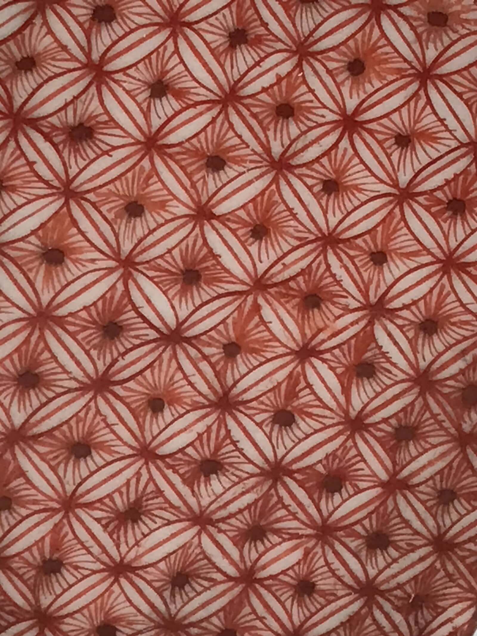 Japanese Kutani Ware Hanging Scroll Weights Vtg Fuchin Kakejiku Rectangle FC321