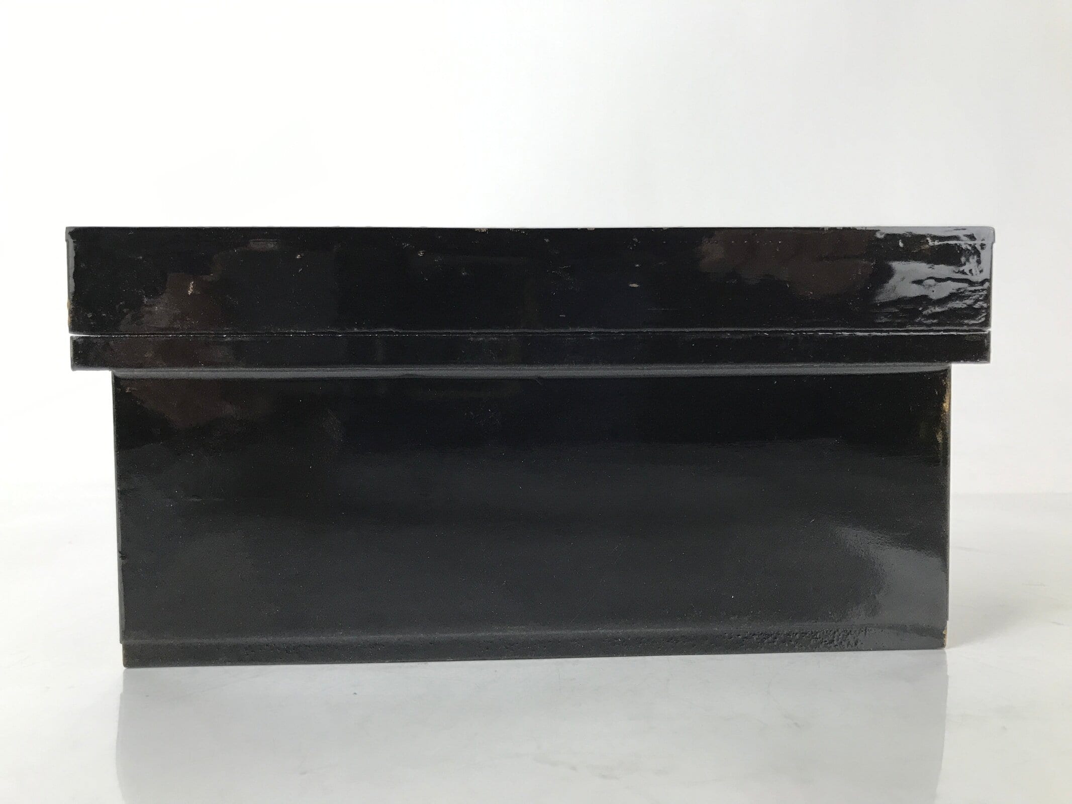 Japanese Lacquer Wood Hina Doll Chest Nagamochi Vtg Girls Day Makie Gold ID618