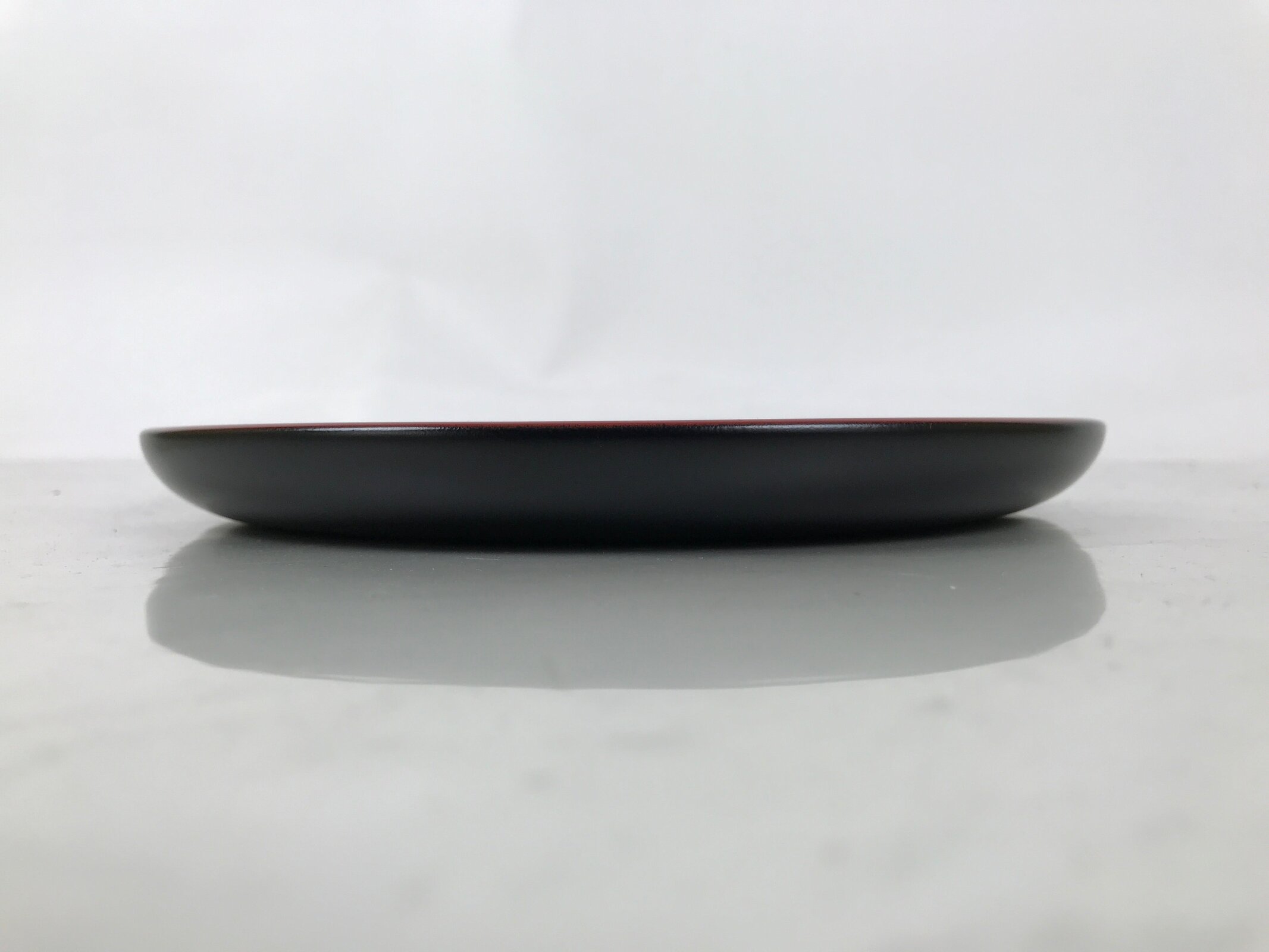 Japanese Lacquer Wood Serving Tray Vtg Kamakurabori Carved Iris Wreath LWB173