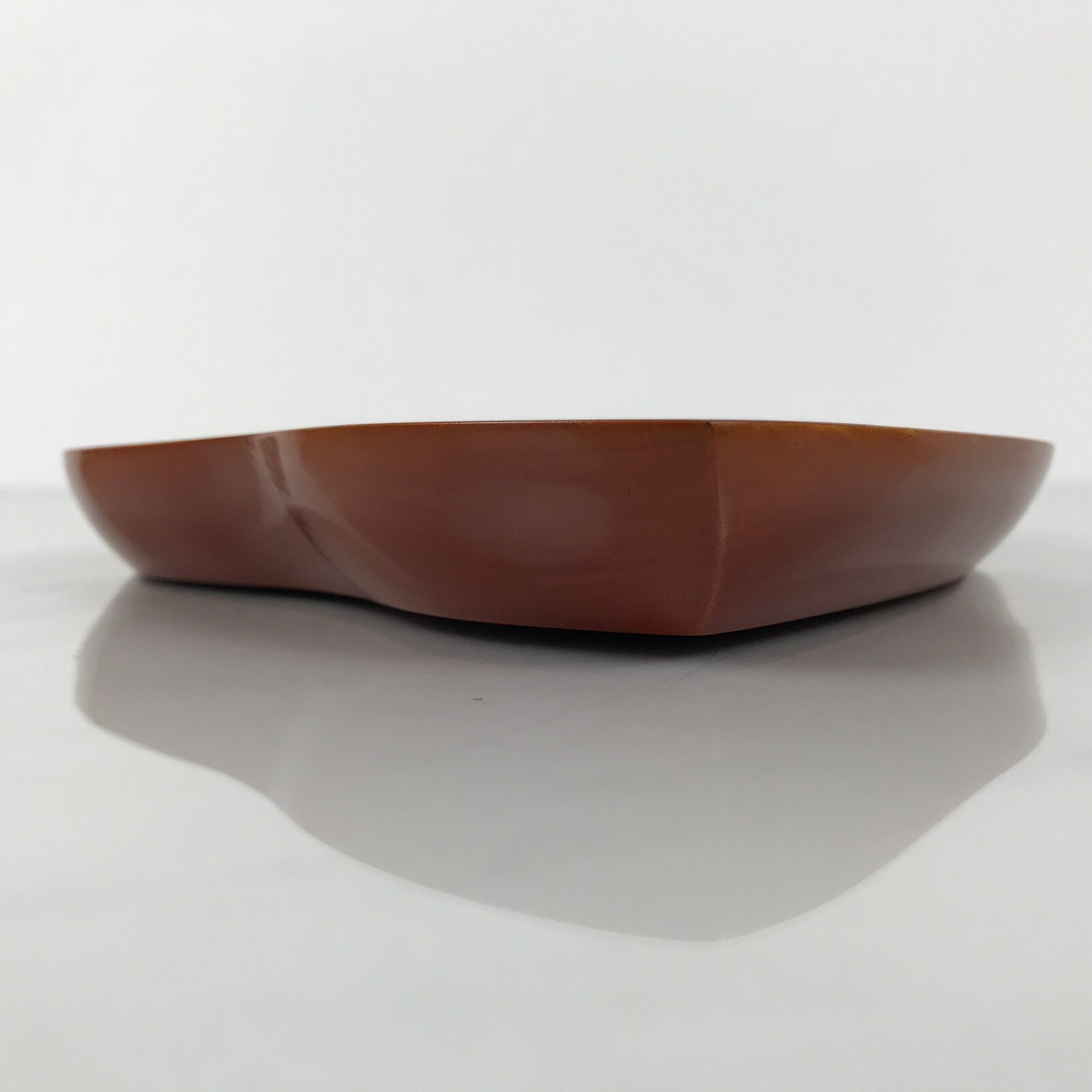 Japanese Lacquer Wood Shunkei Serving Plate Set Vtg Fish-Shape Tray Forks LWB179