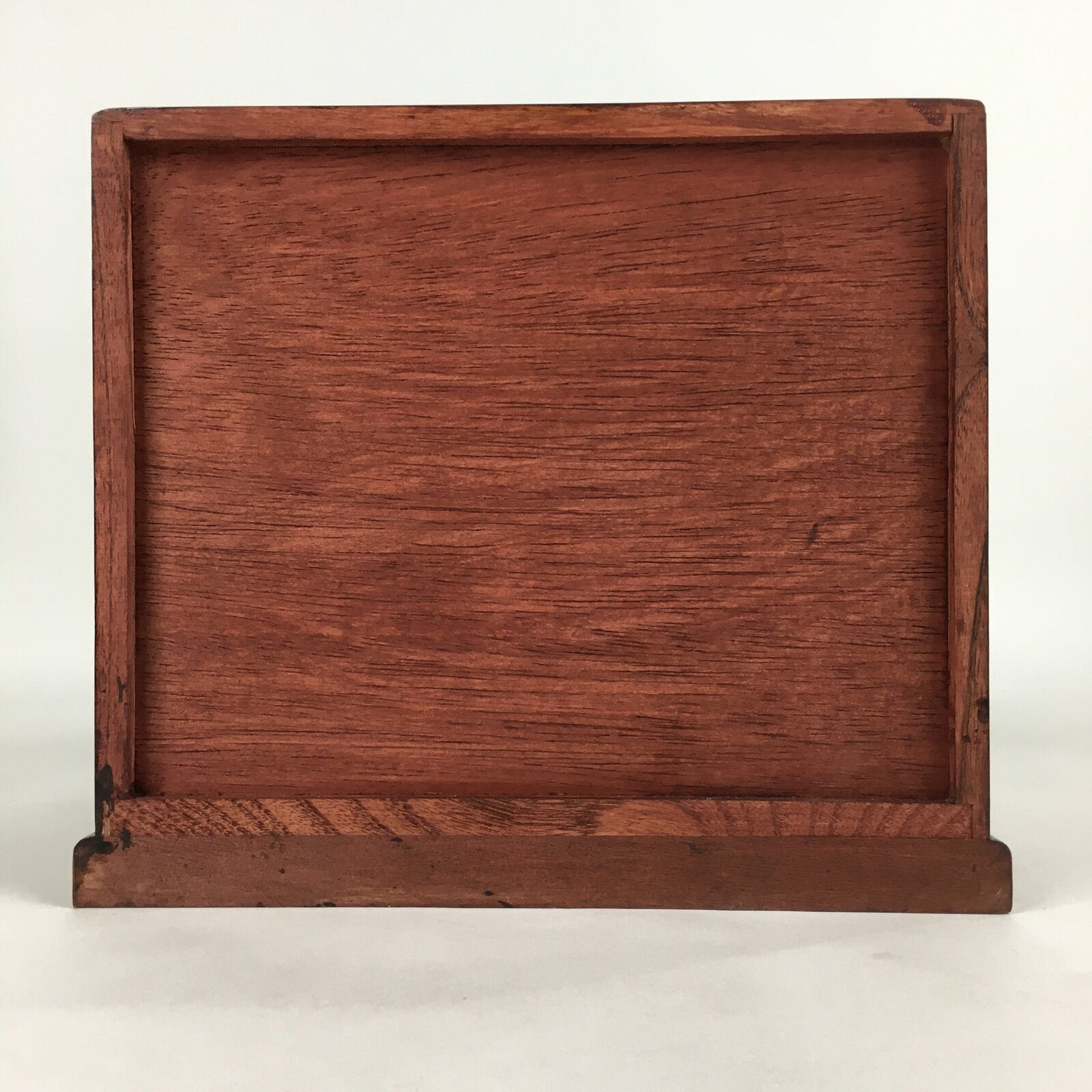 Japanese Lacquered Sewing Box Vtg Haribako Chest Tansu 4Drawers T315