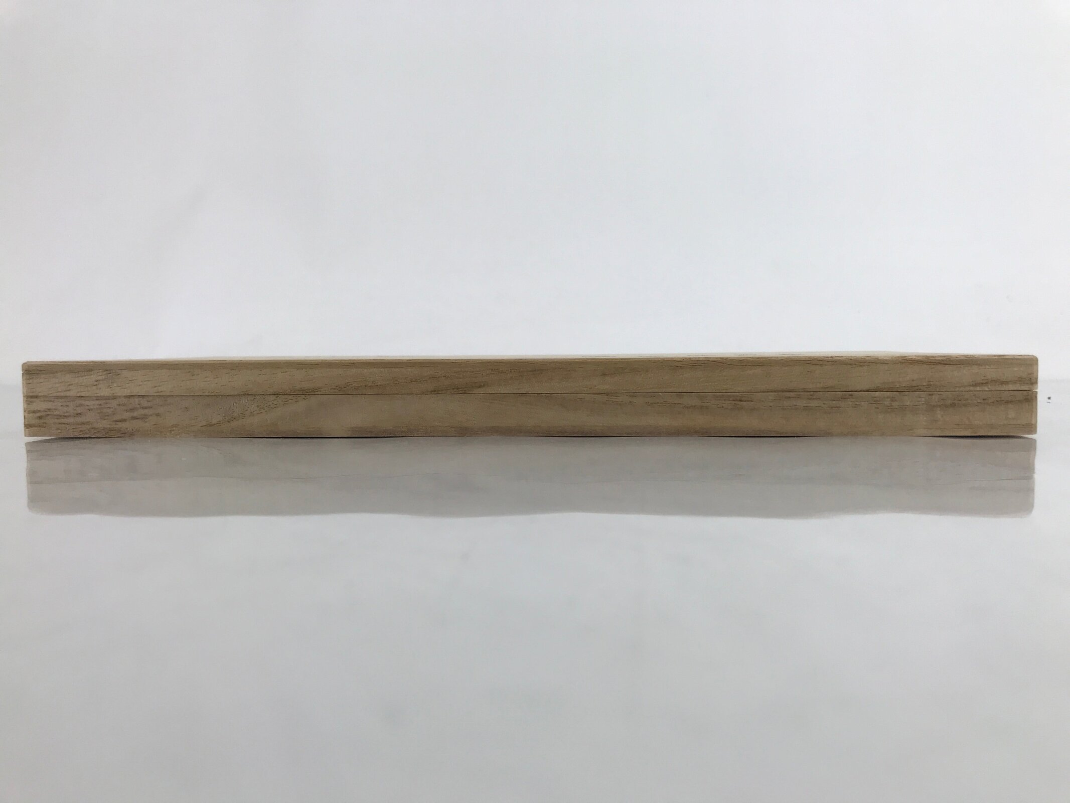 Japanese Lacquered Wooden Chopstick Pair Set Vtg Wakasa Raden Red Black L295