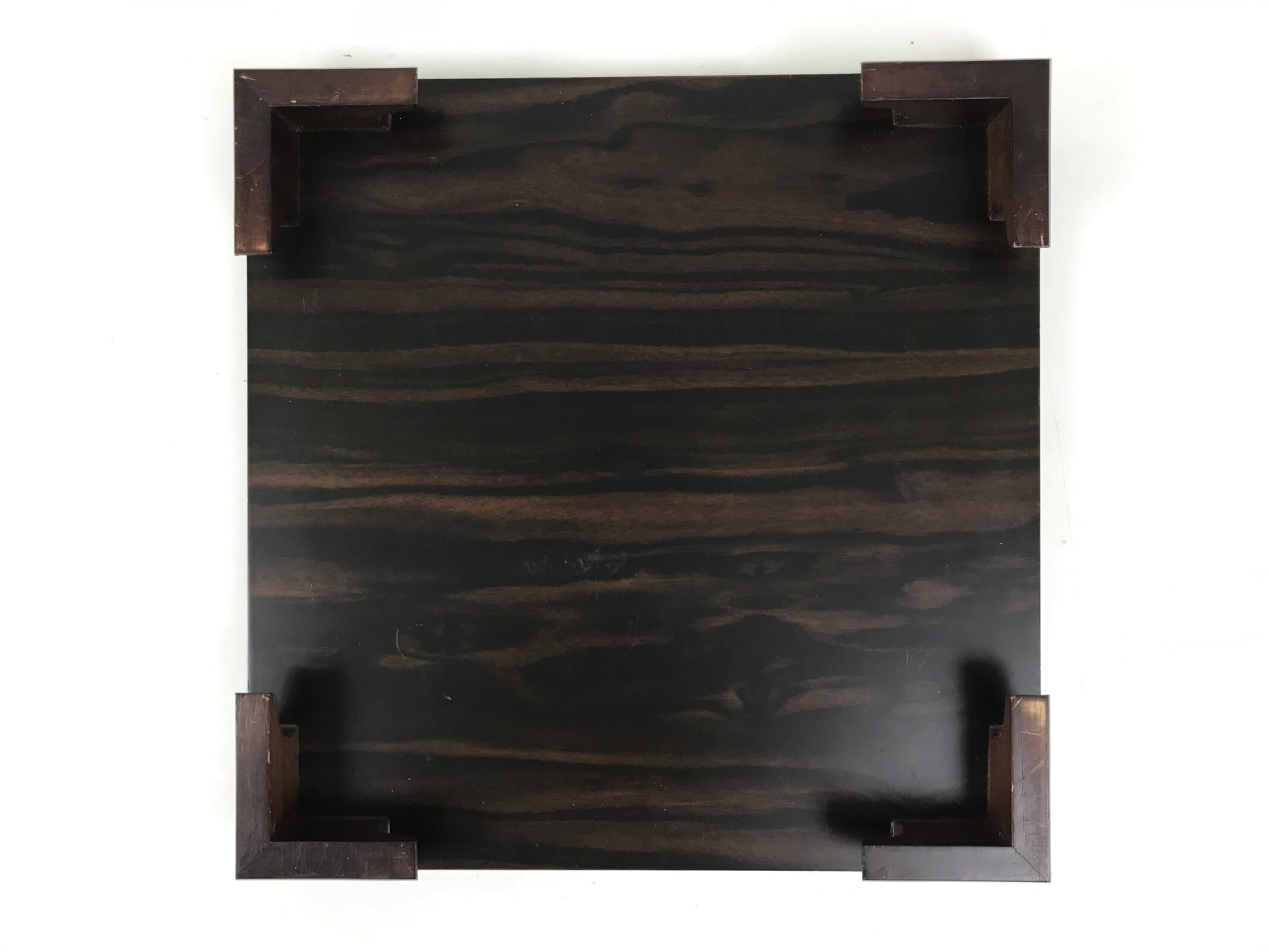 Japanese Lacquered Wooden Flower Vase Stand Vtg Kadai Ikebana Bonsai WT563