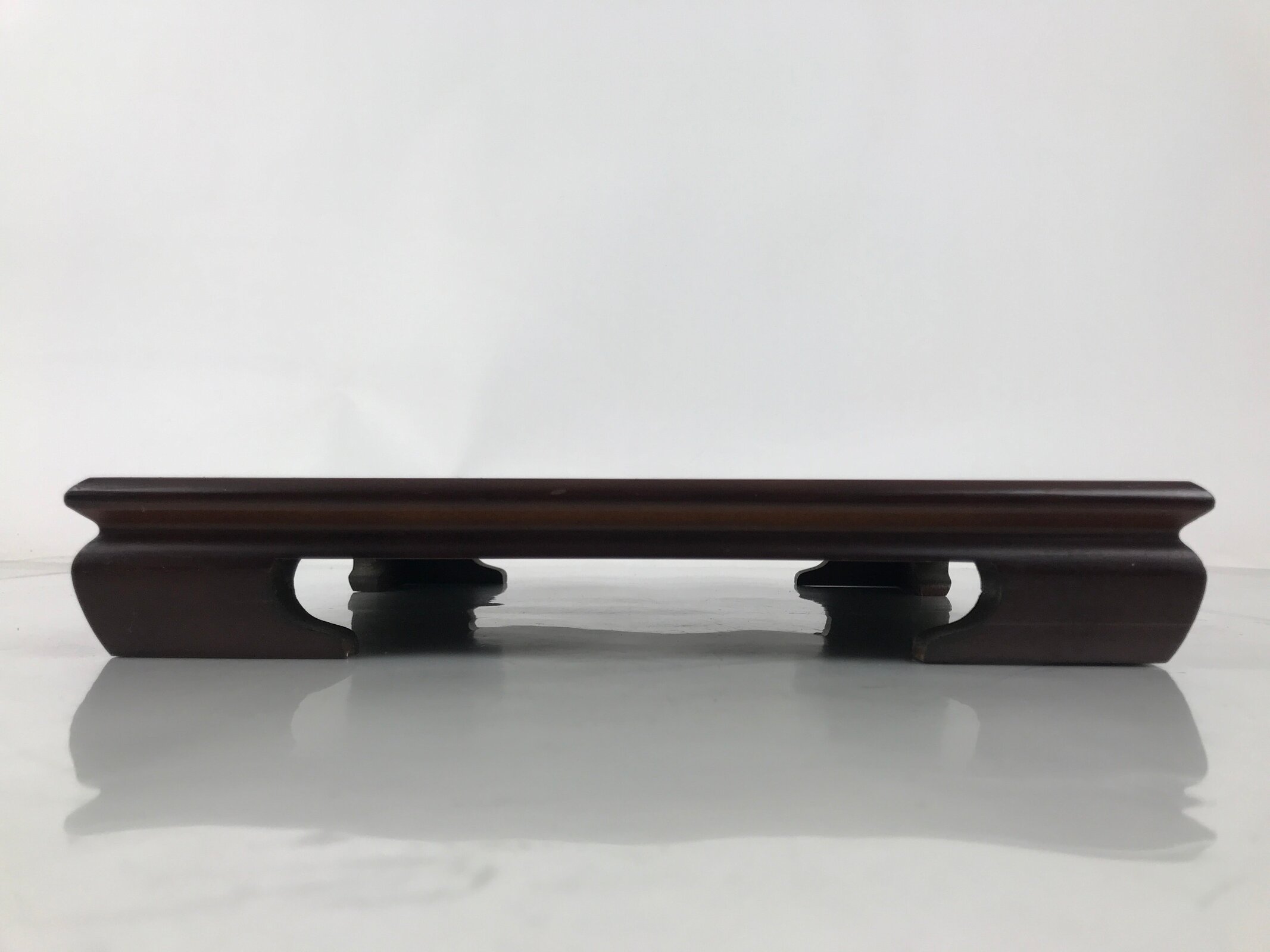 Japanese Lacquered Wooden Flower Vase Stand Vtg Kadai Ikebana Bonsai WT563