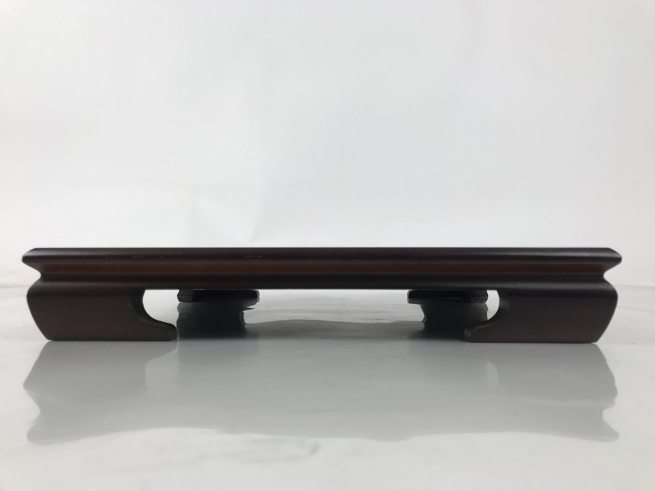 Japanese Lacquered Wooden Flower Vase Stand Vtg Kadai Ikebana Bonsai WT563