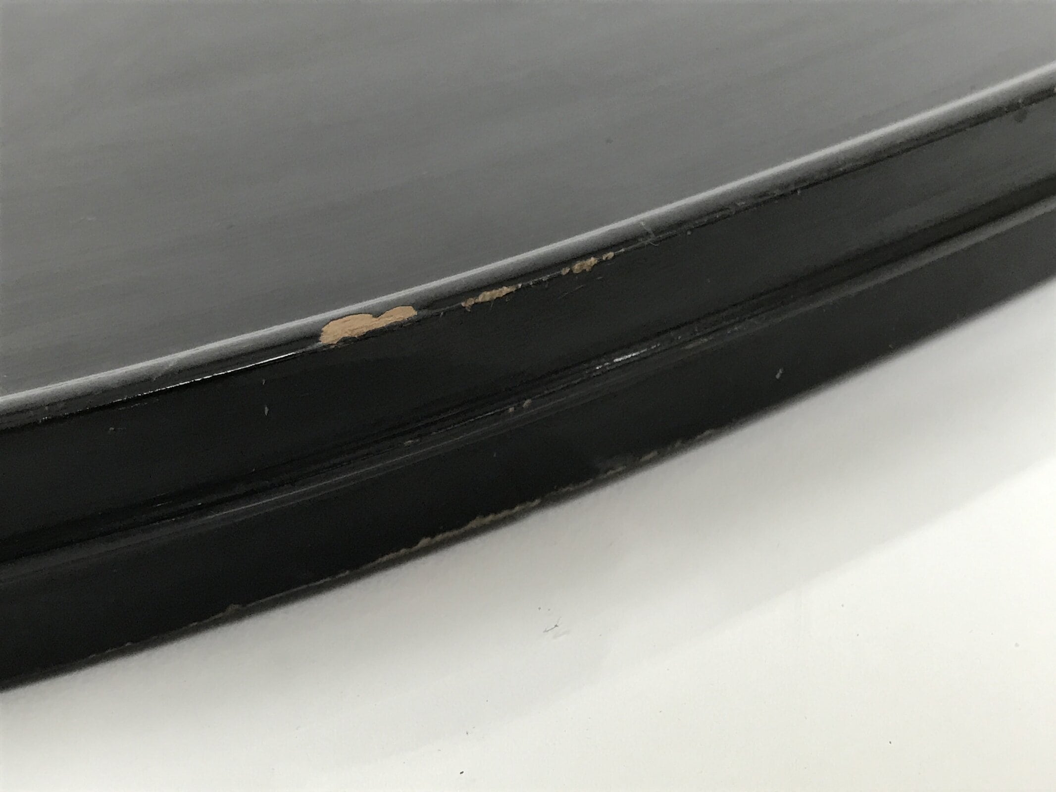 Japanese Lacquered Wooden Flower Vase Stand Vtg Oval Kadai Ikebana Bonsai WT588