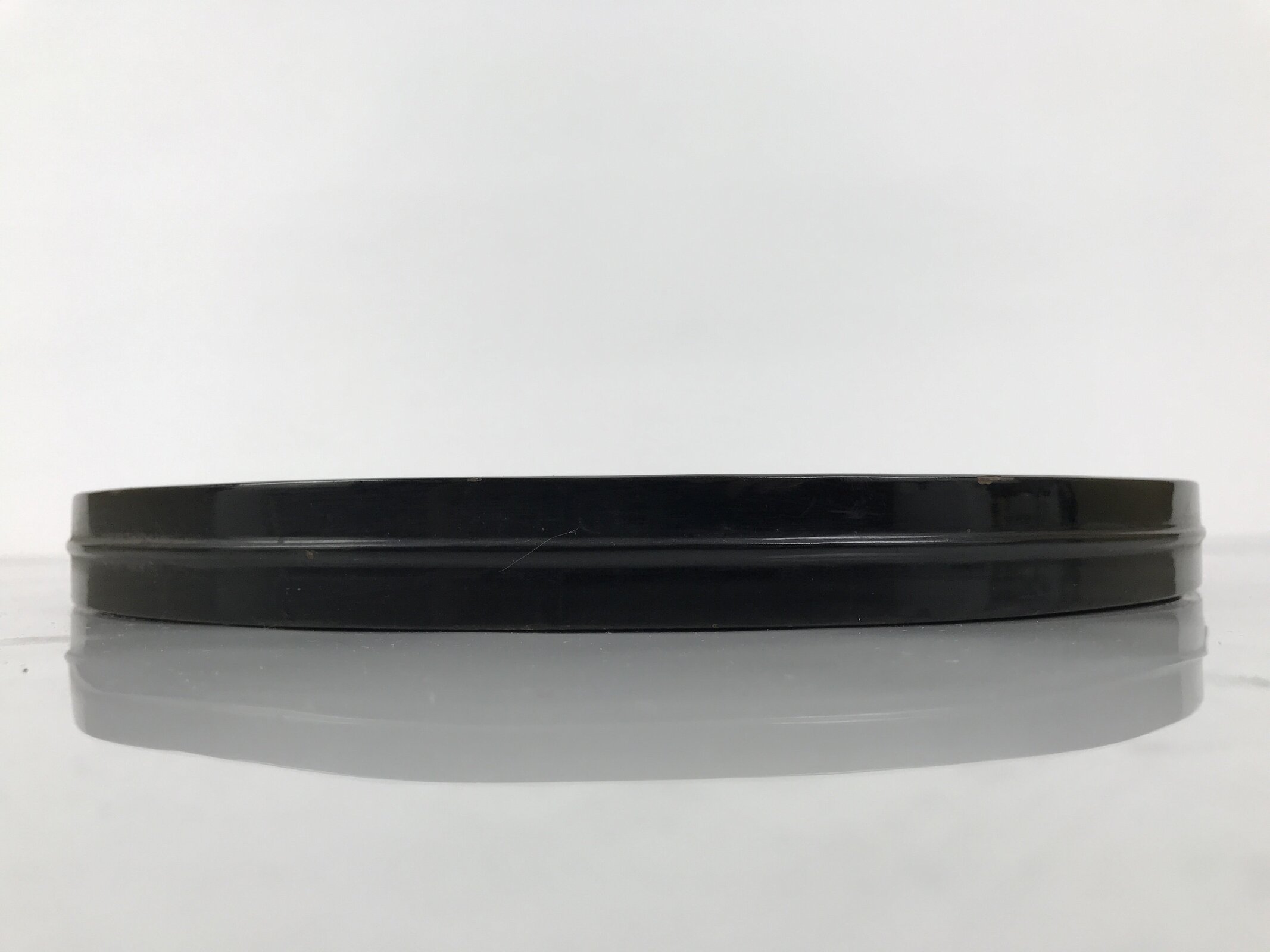 Japanese Lacquered Wooden Flower Vase Stand Vtg Oval Kadai Ikebana Bonsai WT588