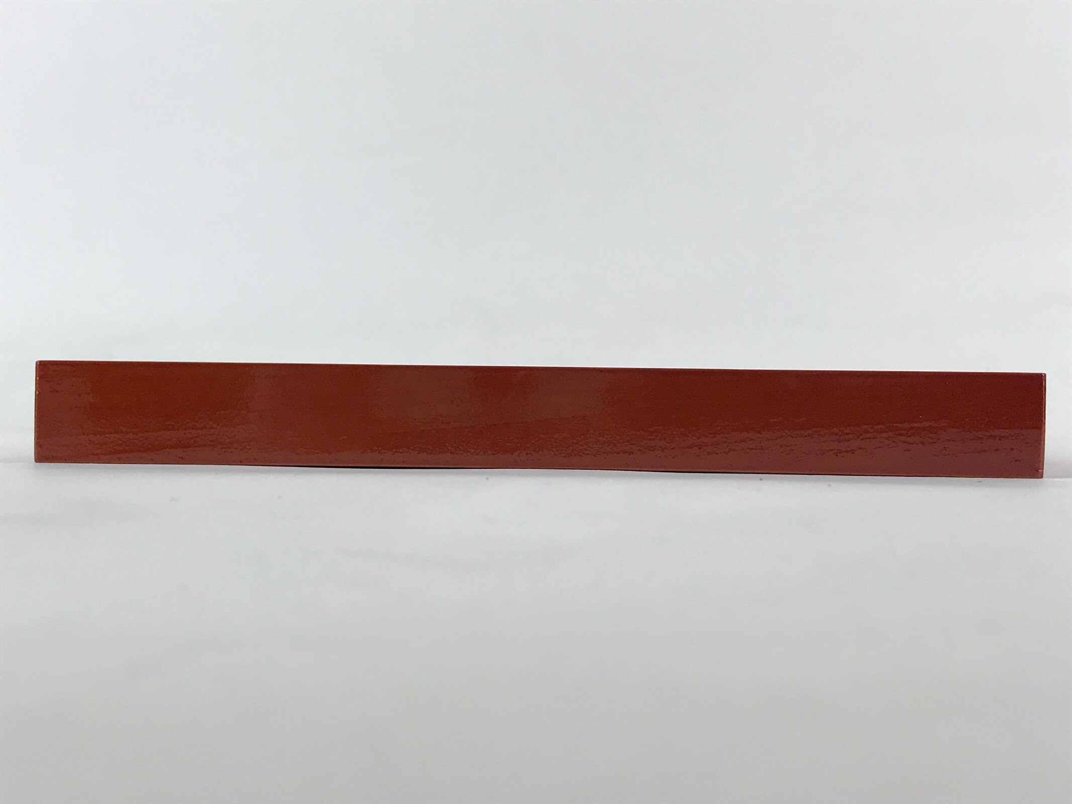 Japanese Lacquered Wooden Serving Tray Vtg Obon Shunkei Nuri Brown UR902