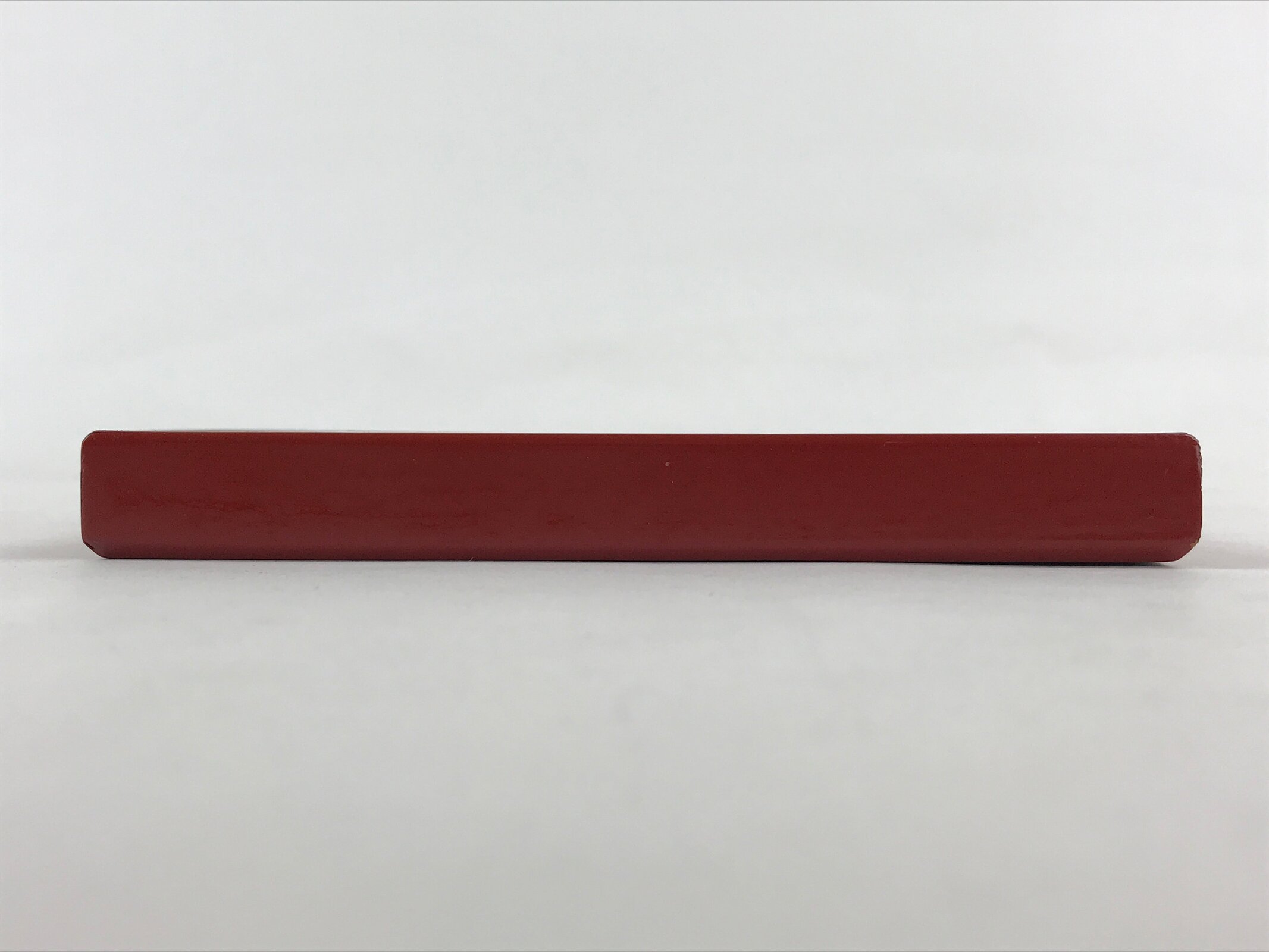 Japanese Lacquered Wooden Serving Tray Vtg Small Obon Red Weave Pattern UR893