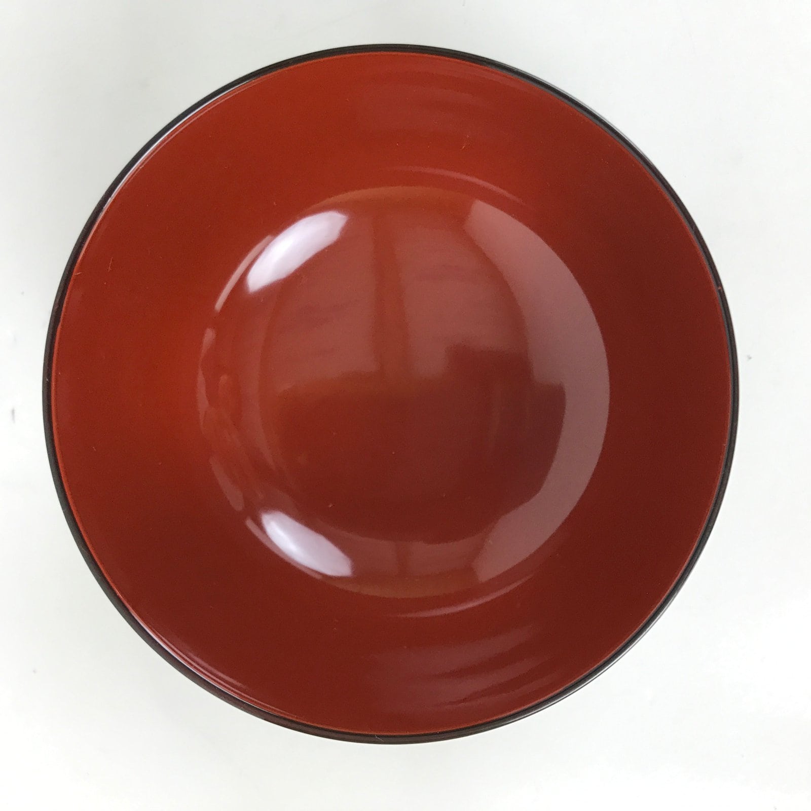 Japanese Lacquerware Bowl Vtg Aizu-Nuri Urushi Makie Red Black Owan Soup LB126