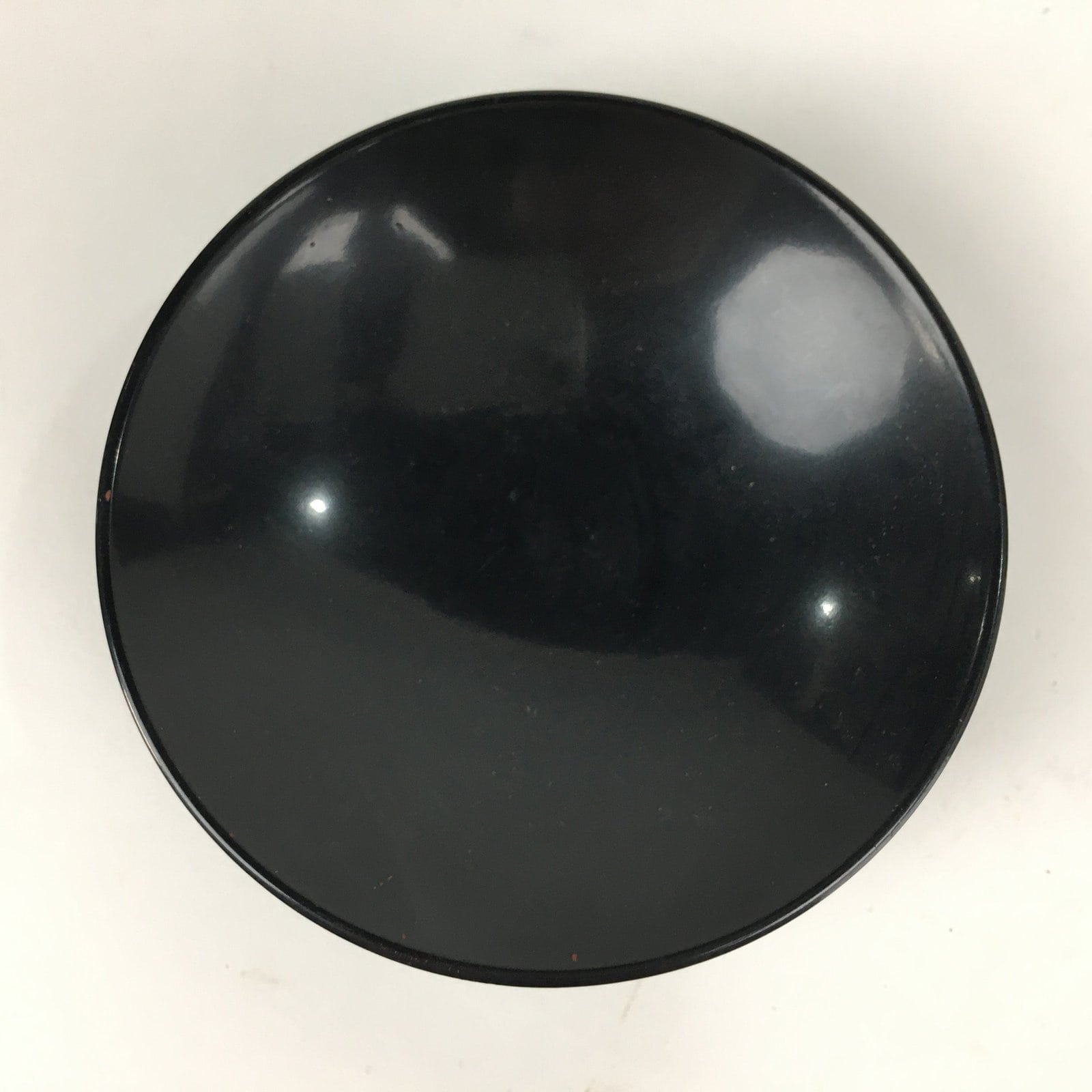 Japanese Lacquerware Lidded Bowl Vtg Echizen-Nuri Owan Soup Bowl UR629