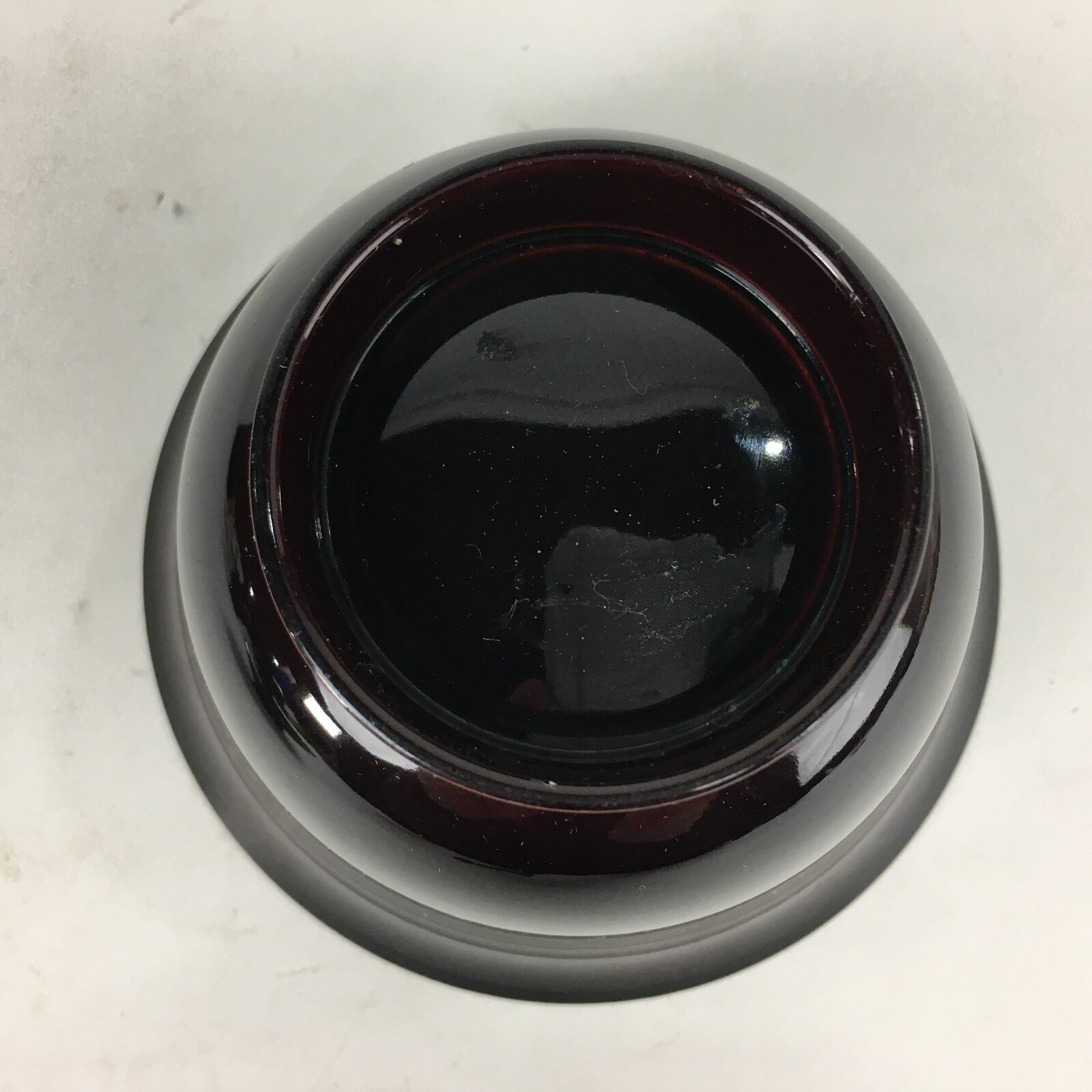 Japanese Lacquerware Lidded Bowl Vtg Echizen-Nuri Owan Soup Bowl UR629