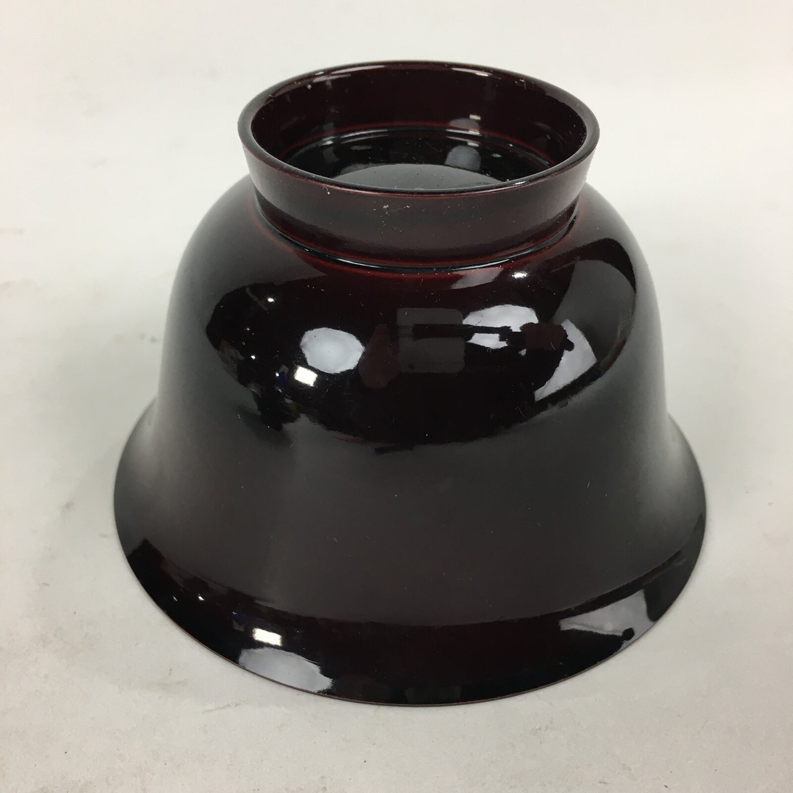 Japanese Lacquerware Lidded Bowl Vtg Echizen-Nuri Owan Soup Bowl UR629