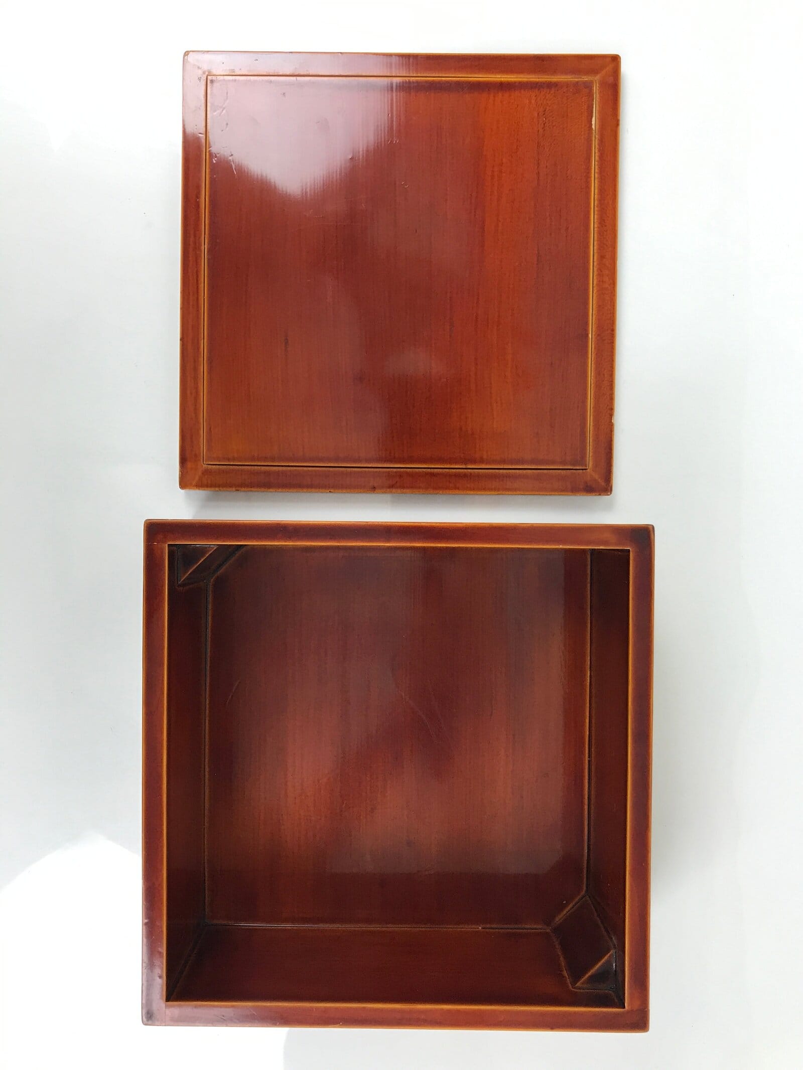 Japanese Lacquerware Shunkei-Nuri Bento Box Kashiki Kashiwan Tea Ceremony L555