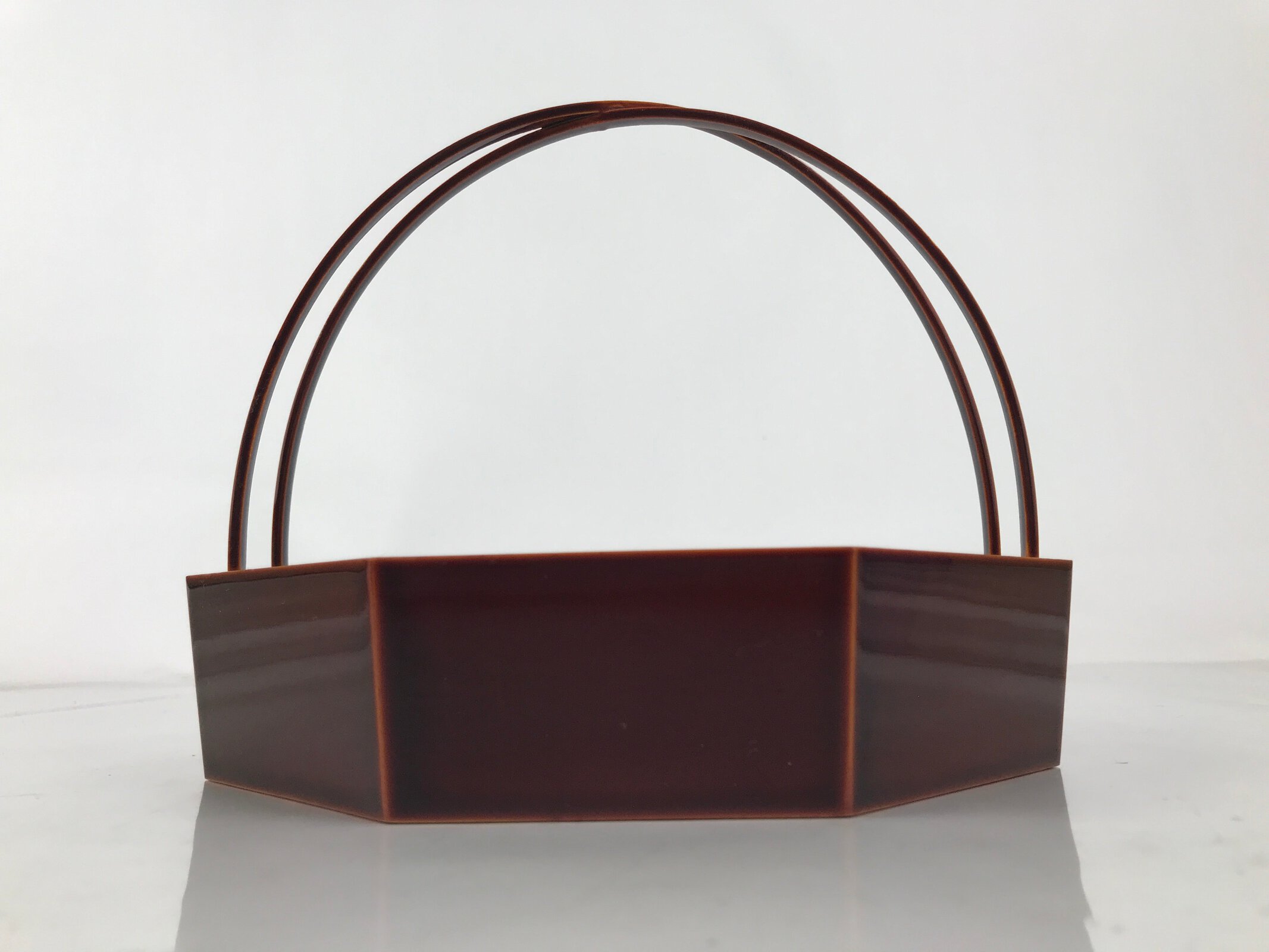 Japanese Lacquerware Shunkei-Nuri Snack Bowl Plate Kashiki Tea Ceremony LWB164