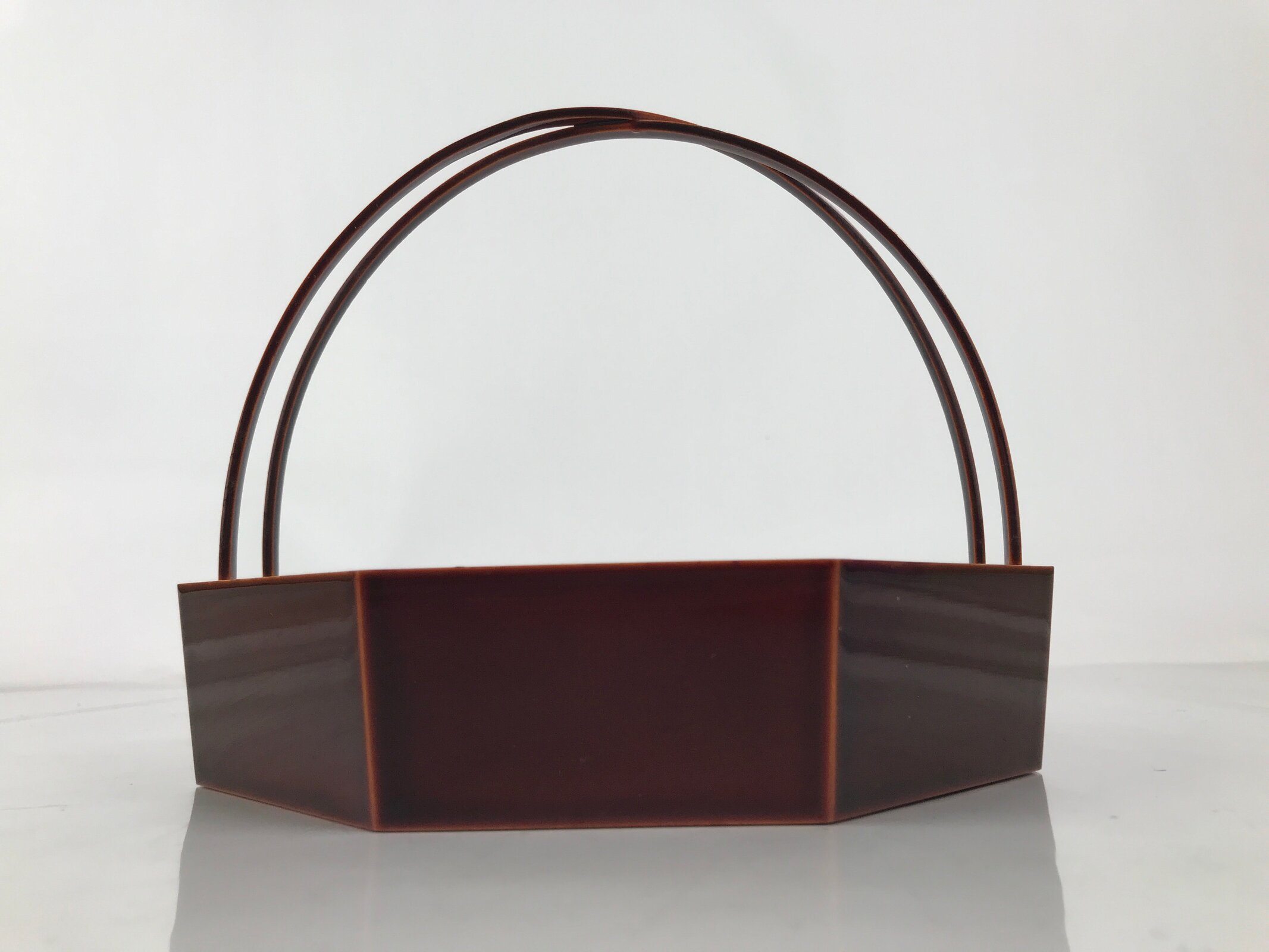 Japanese Lacquerware Shunkei-Nuri Snack Bowl Plate Kashiki Tea Ceremony LWB164