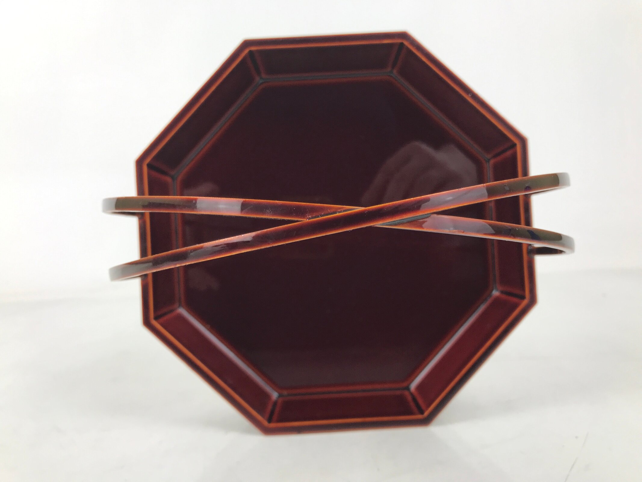 Japanese Lacquerware Shunkei-Nuri Snack Bowl Plate Kashiki Tea Ceremony LWB164