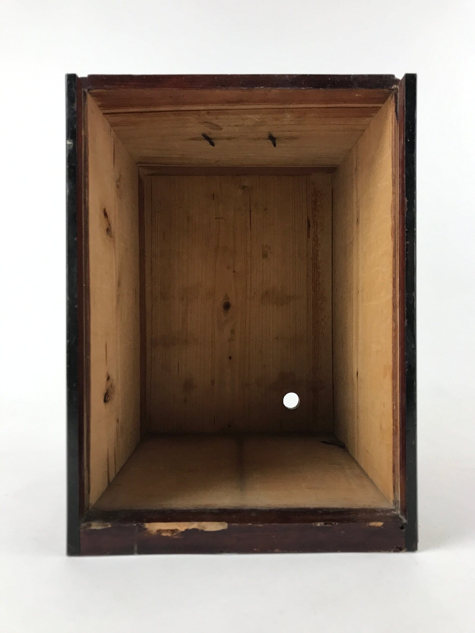 Japanese Lacquerware Two Bento Boxes 5 Tiers 2 Lids Vtg Wood Storage Box LWB62