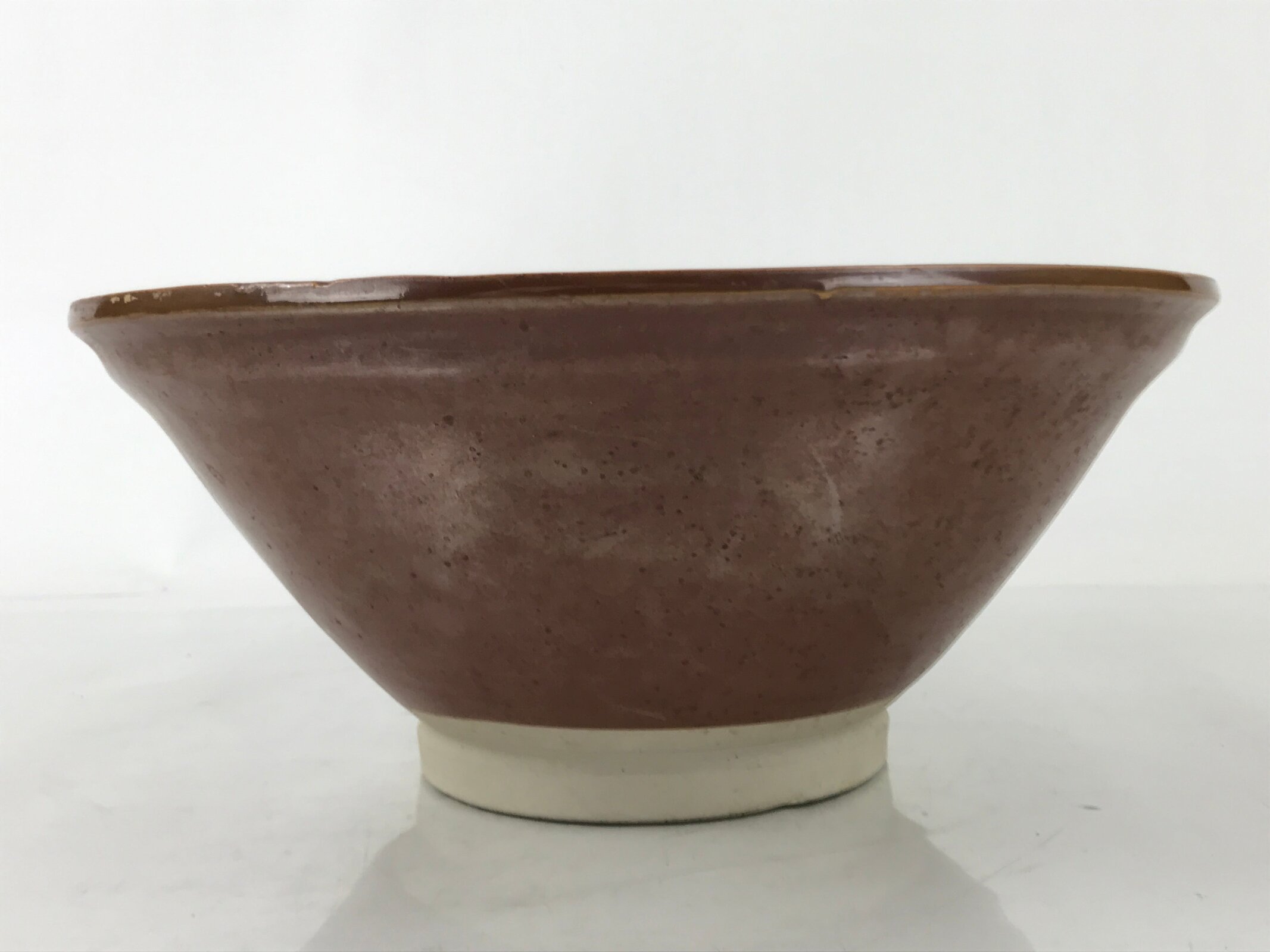 Japanese Large Ceramic Suribachi Mortar Bowl Pottery Yakimono Sesame Spices Y230