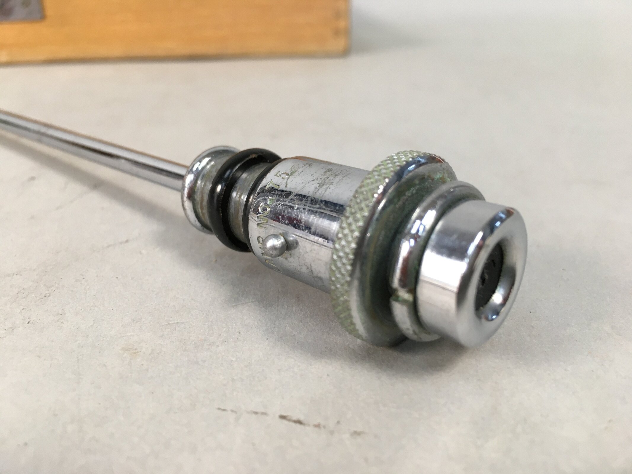 Japanese Medical Instrument Endoscope Urinary Bladder Vtg Boxed PX532