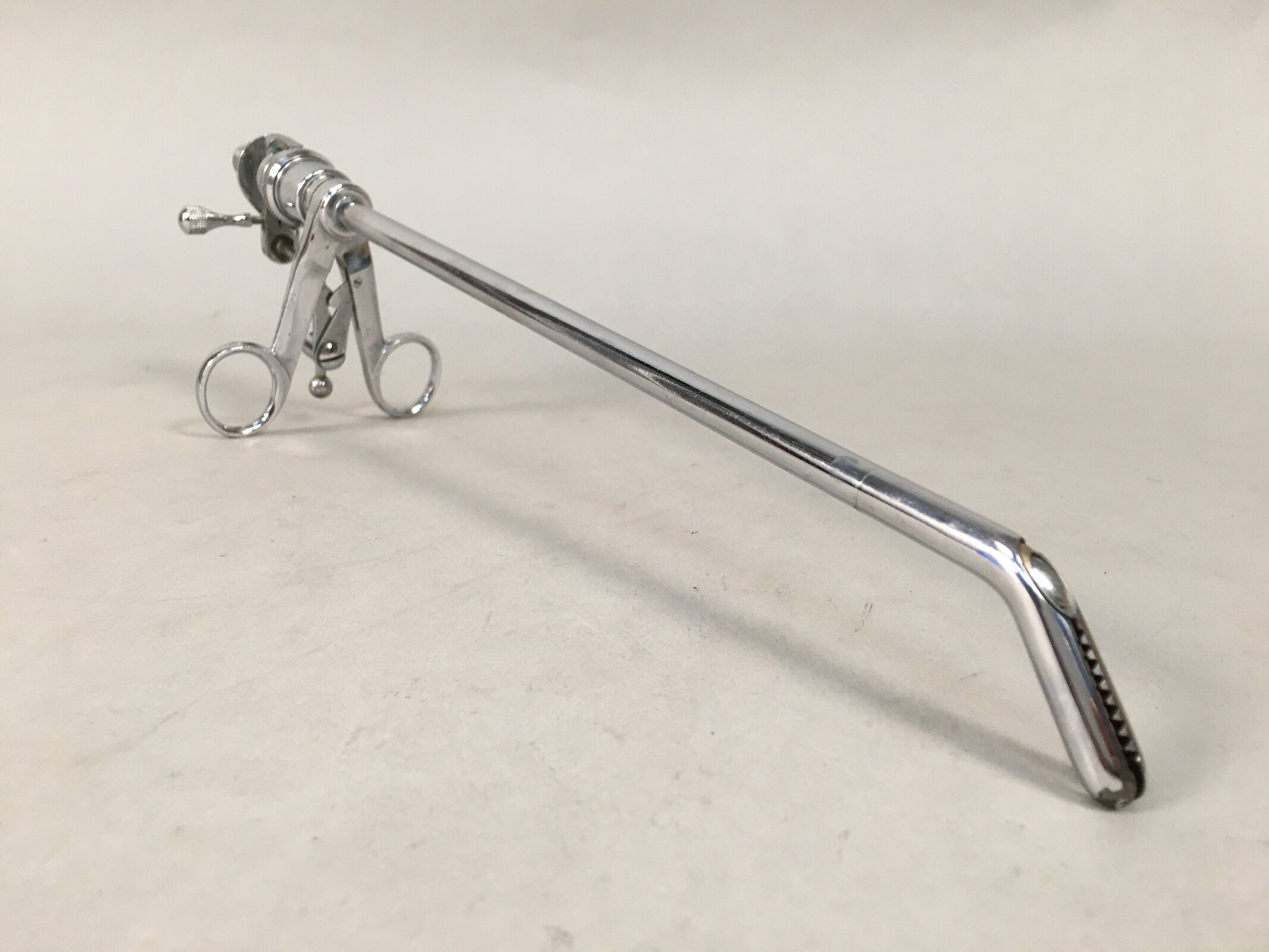 Japanese Medical Instrument Metal Tool Vtg Wooden Boxed PX529