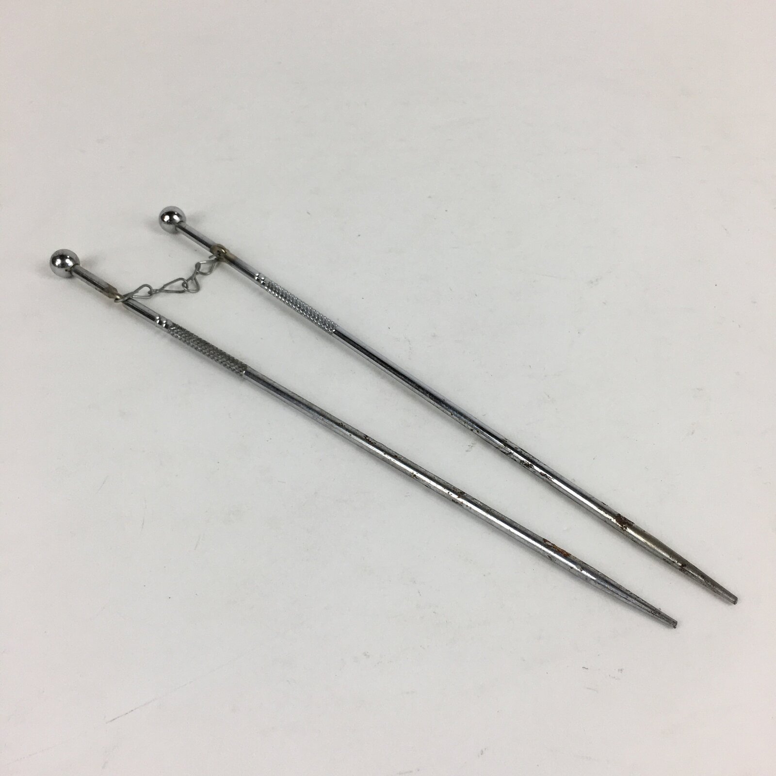 Japanese Metal Chopsticks Vtg Hibashi Charcoal Brazier Ash Pot Fire Pit JK353