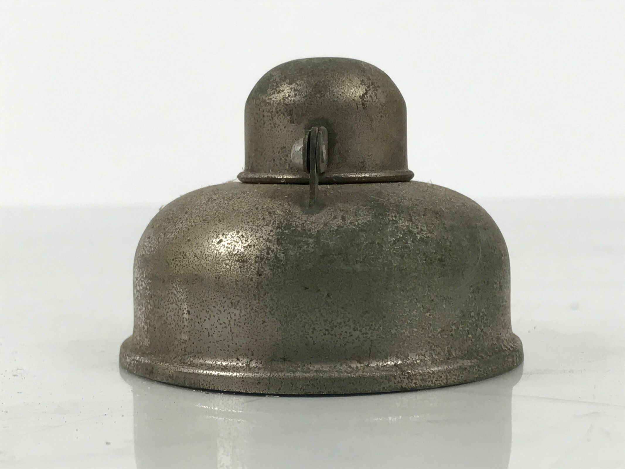 Japanese Metal Kerosene Wick Burner Lamp Vtg Military Science Equipment JK914