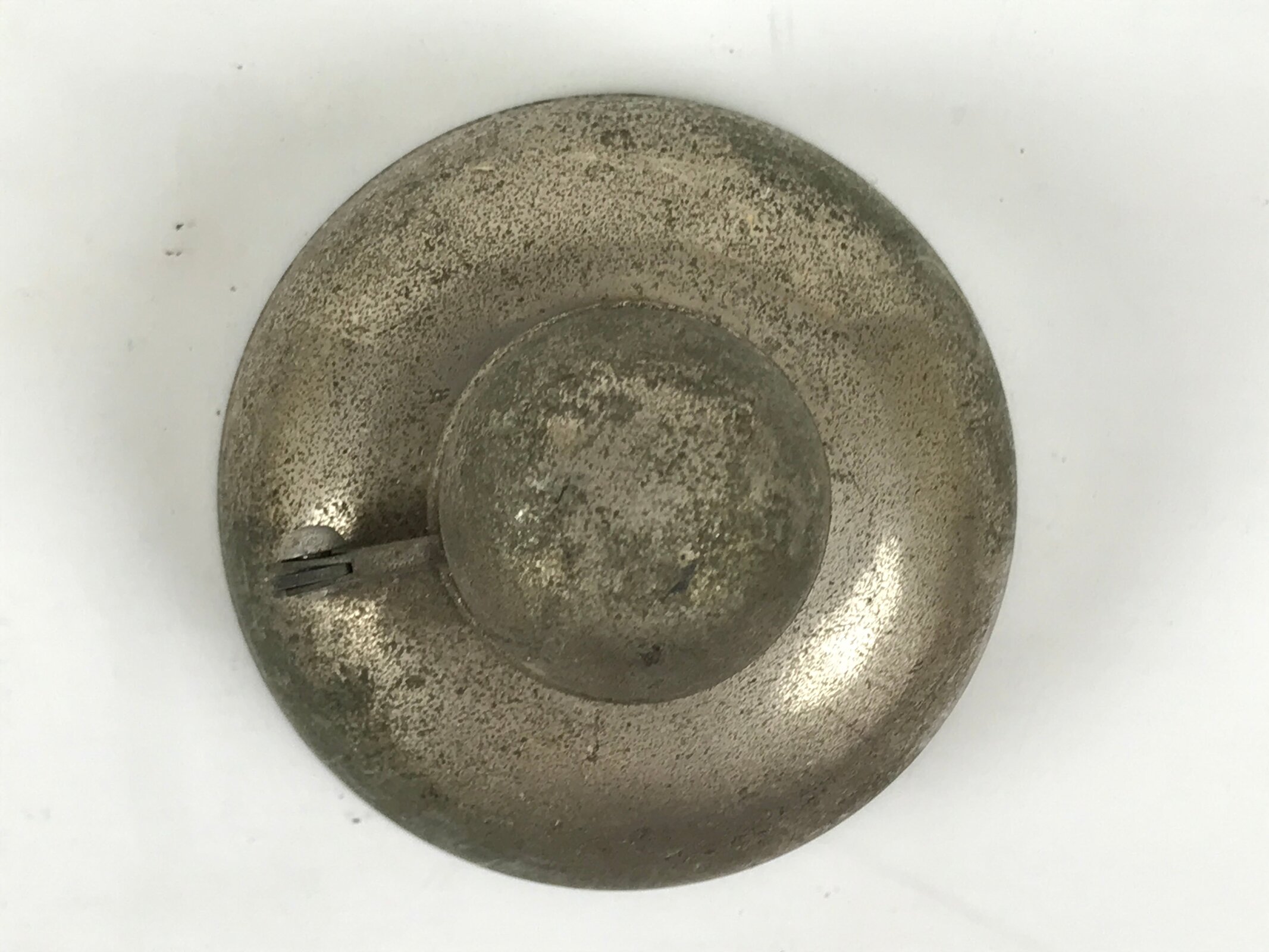 Japanese Metal Kerosene Wick Burner Lamp Vtg Military Science Equipment JK914