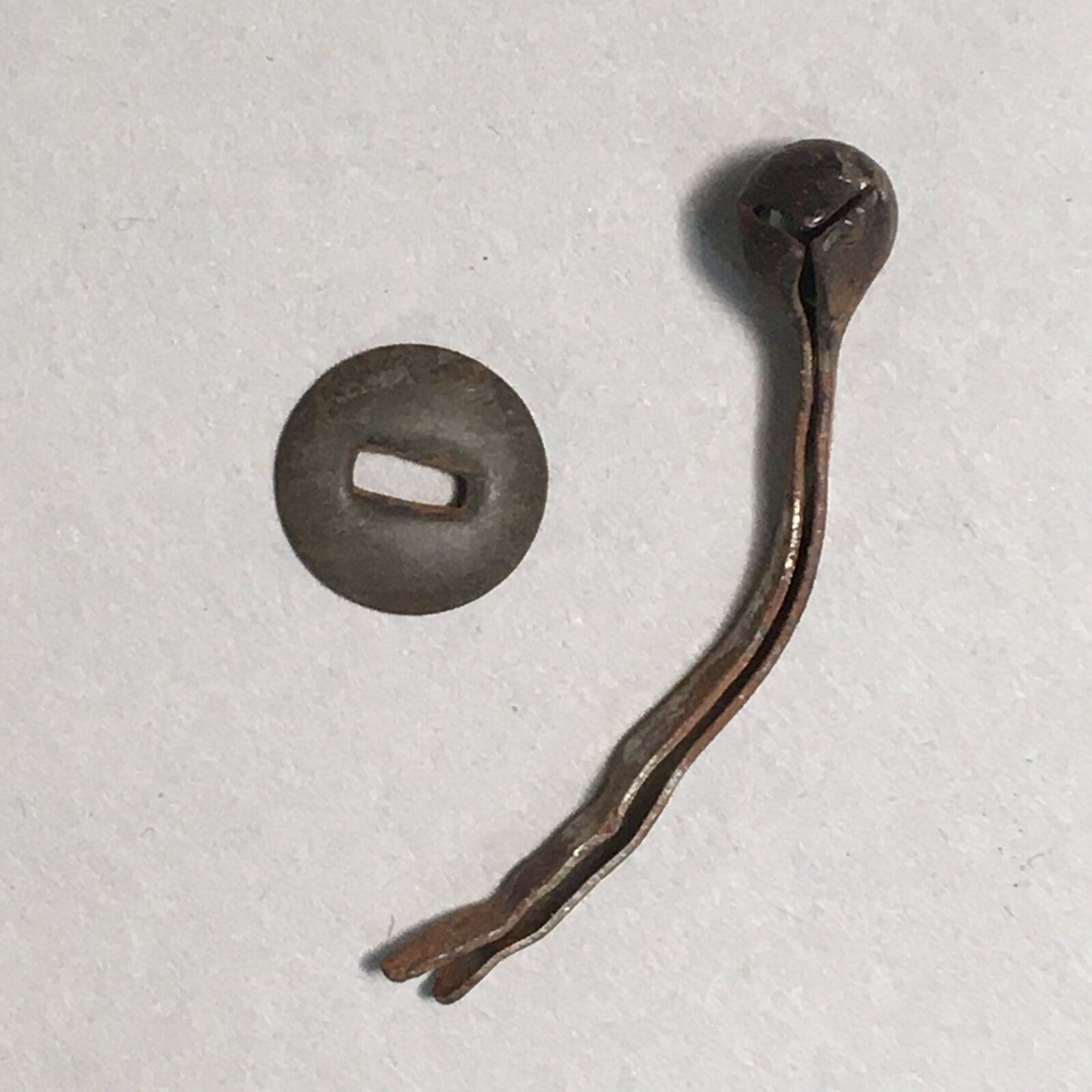 Japanese Metal Parts Chest Tansu Vtg Iron Clasp Handle 24pc Set JK155