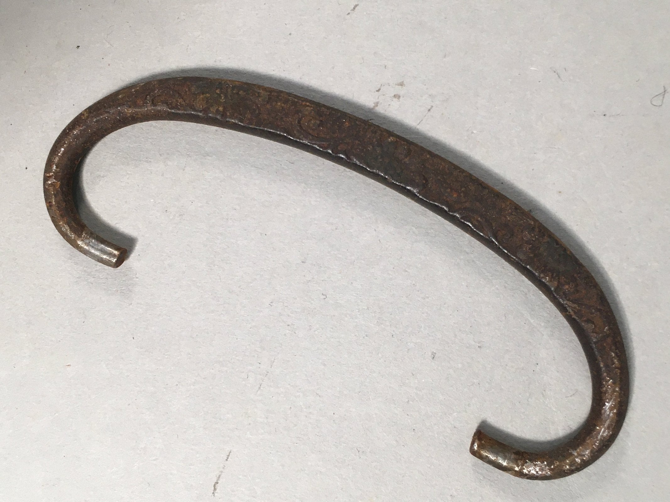 Japanese Metal Parts Chest Tansu Vtg Iron Handle 5pc Set Floral Relief JK151