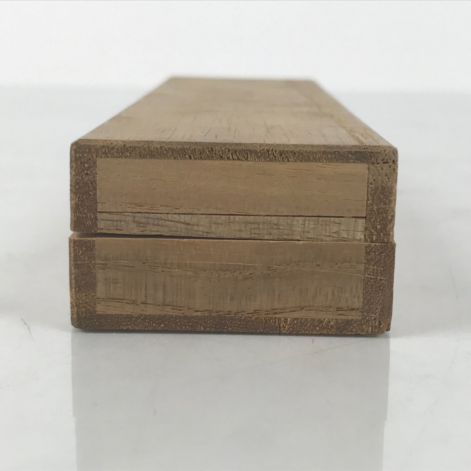 Japanese Metal Spoon Vtg Teaspoon Small Coffee Silver Emblem Wooden Box JK932