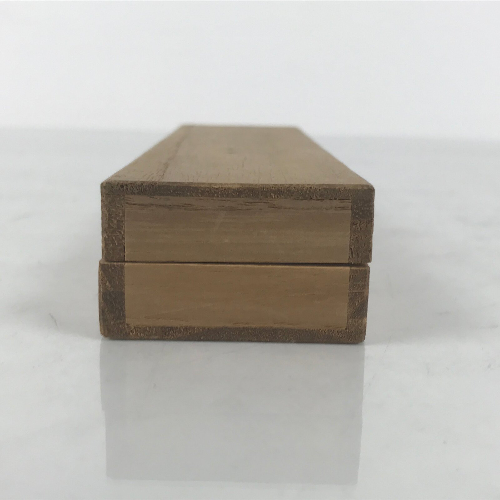 Japanese Metal Spoon Vtg Teaspoon Small Coffee Silver Emblem Wooden Box JK932