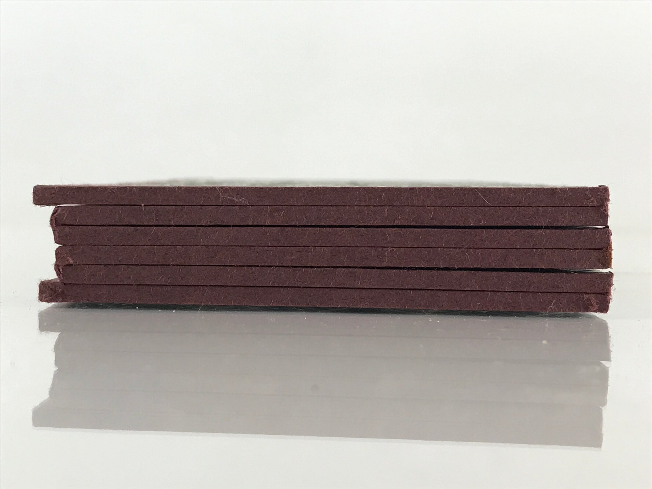 Japanese Miniature Furniture Hikone Byobu Vtg Gold Folding Screen Panel PX633