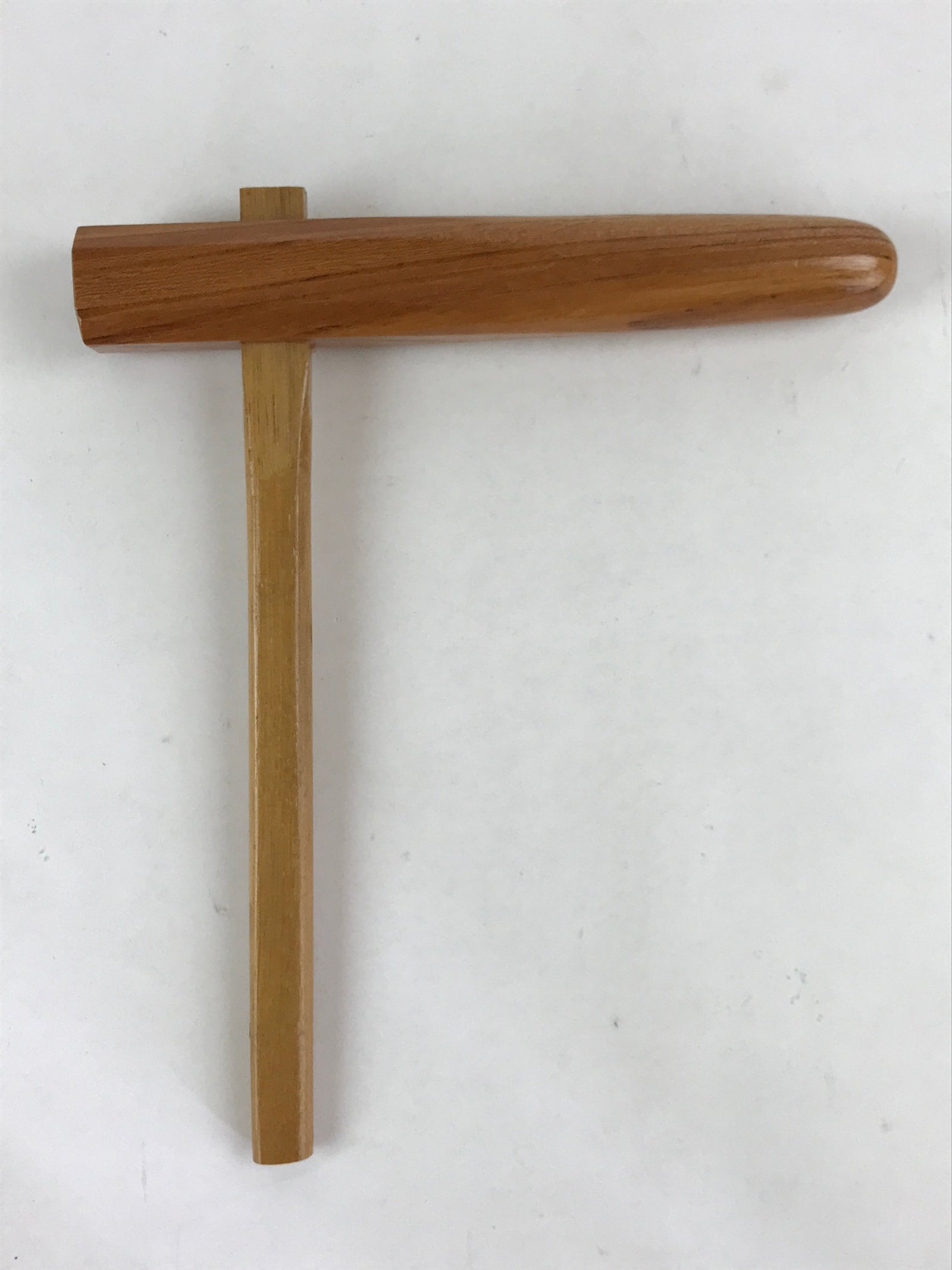 Japanese Mochitsuki Wood Mortar Pestle Set Vtg Brown Small Usu Kine Mochi JK588