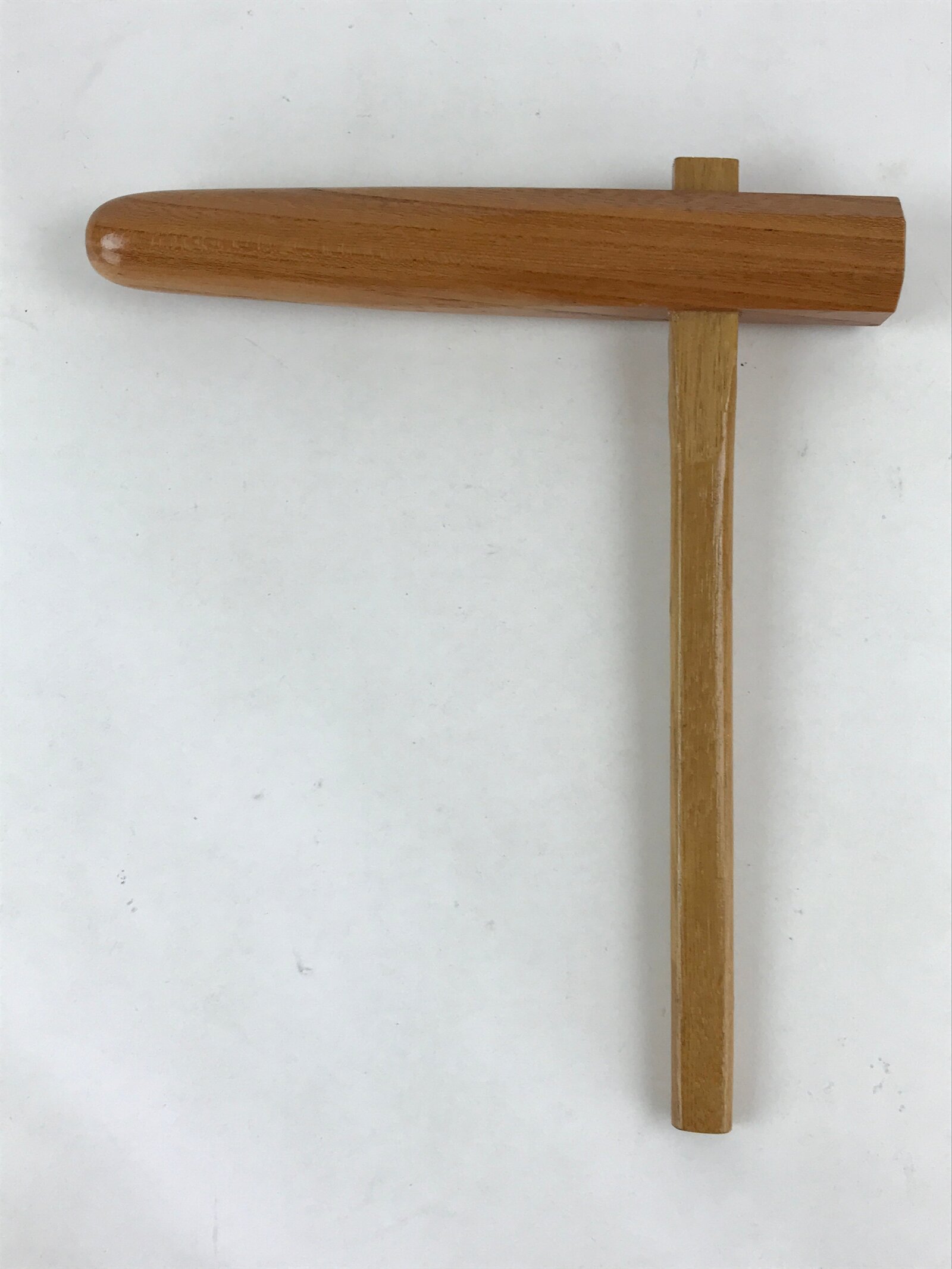 Japanese Mochitsuki Wood Mortar Pestle Set Vtg Brown Small Usu Kine Mochi JK588