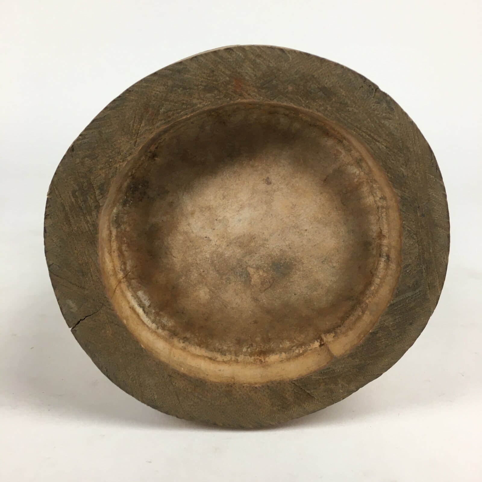 Japanese Natural Bamboo Flower Vase Vtg Ikebana Arrangement Kabin FV953