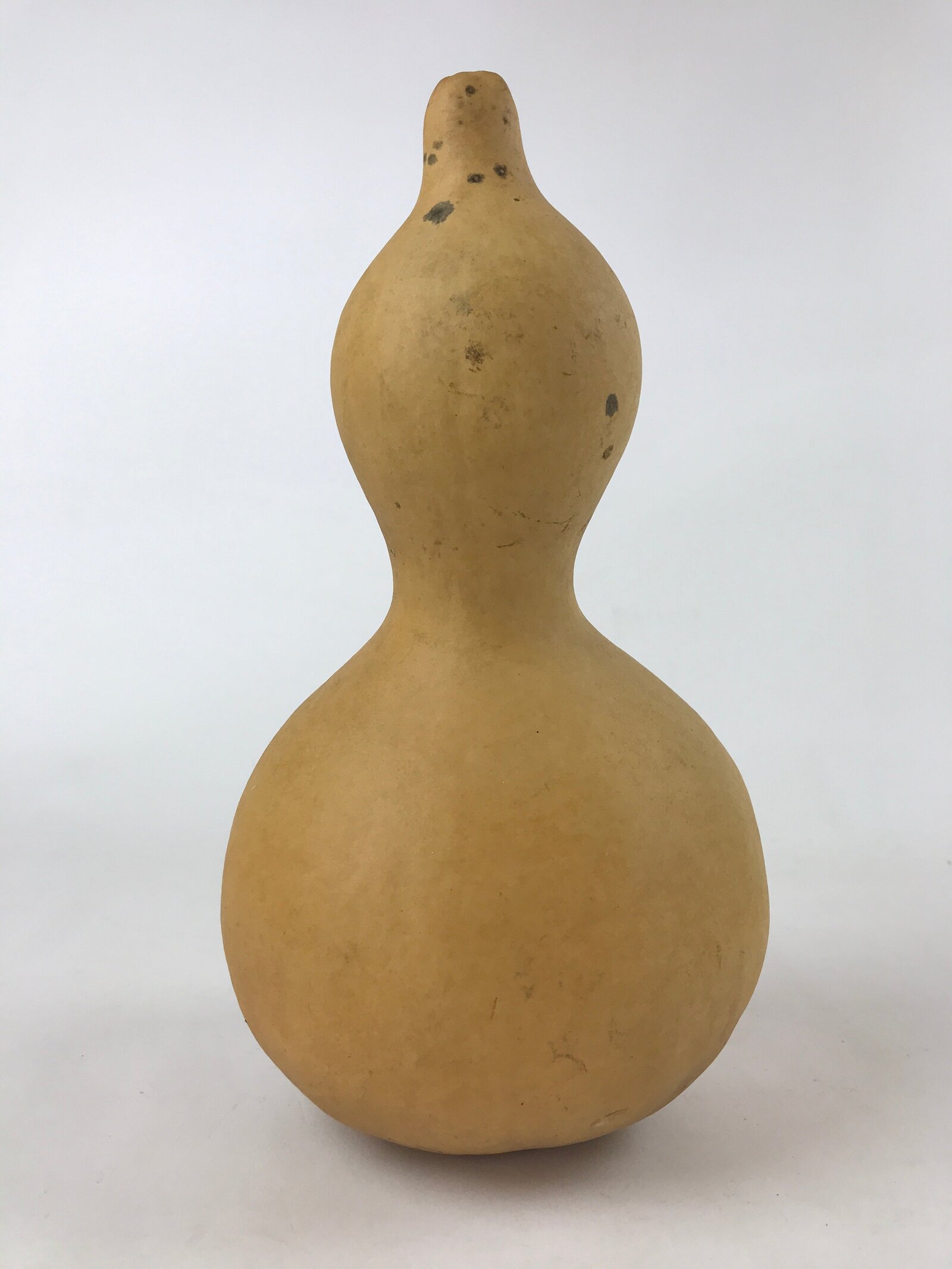 Japanese Natural Hyotan Gourd Vtg Sake Bottle Lucky Charm Large Calabash G250