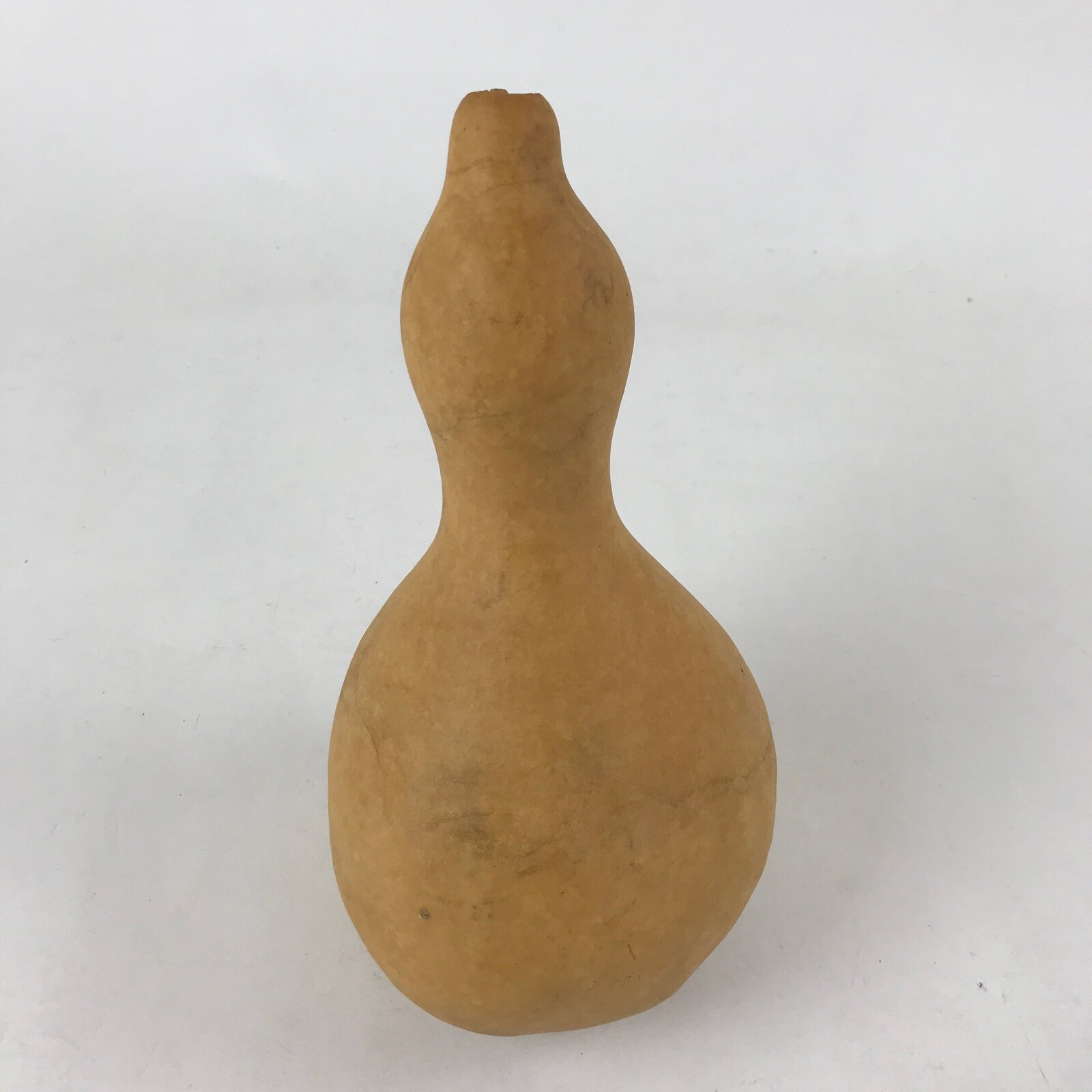 Japanese Natural Hyotan Gourd Vtg Sake Bottle Lucky Charm Large Calabash G253