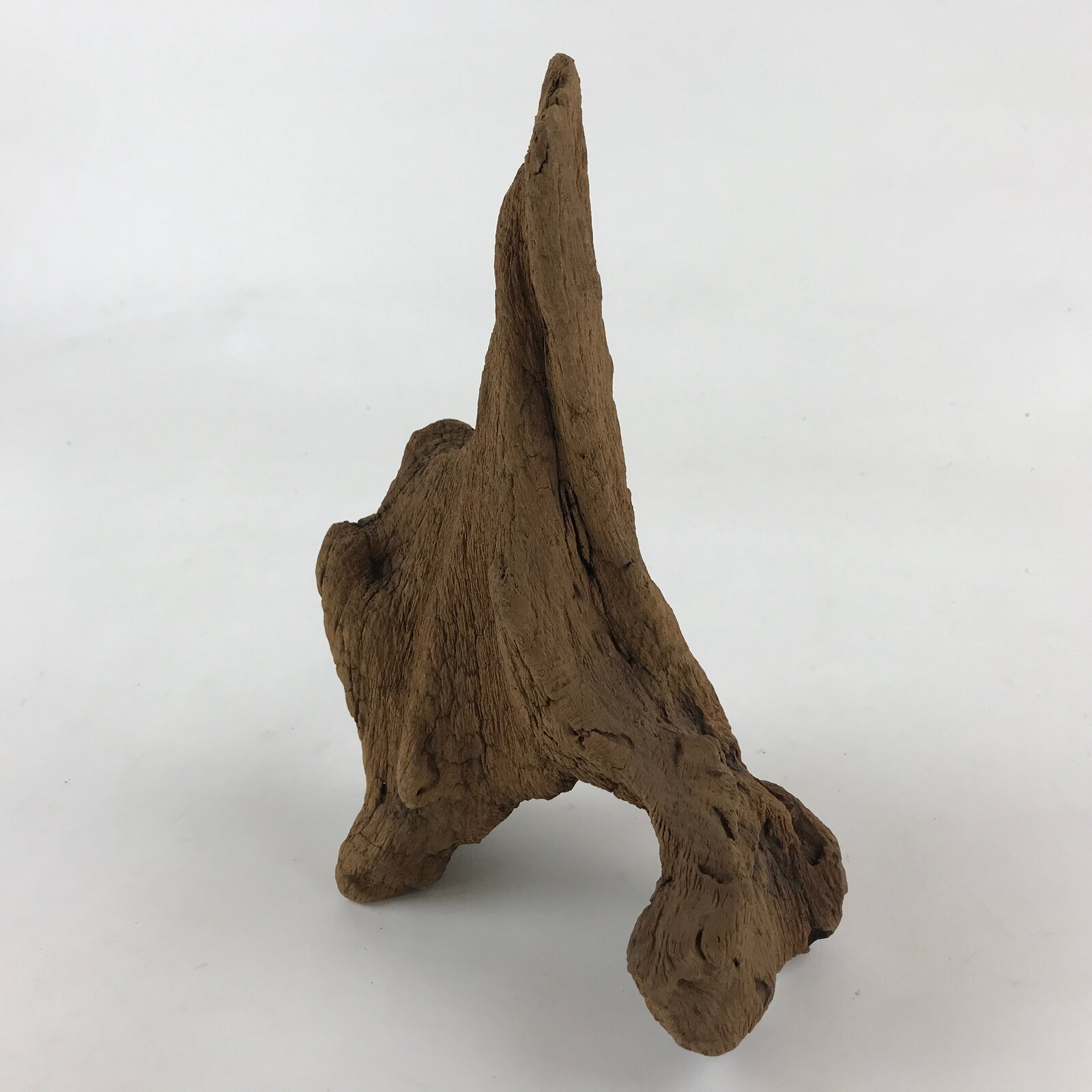 Japanese Natural Wood Sculpture Vtg Display Decoration Flower Arrangement BD881