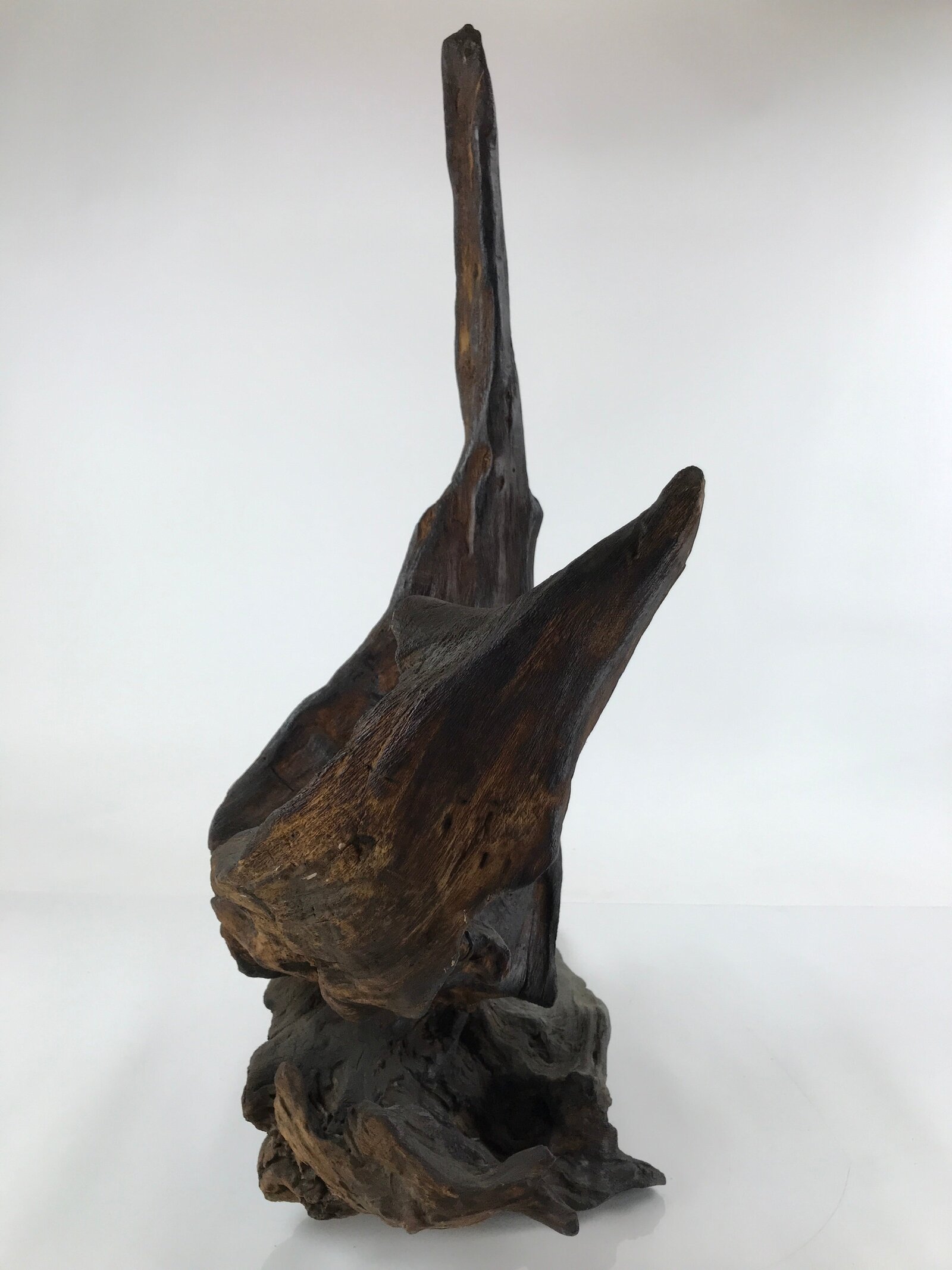 Japanese Natural Wooden Ikebana Display Stand Vtg Unique Flower Vase Kadai WT525