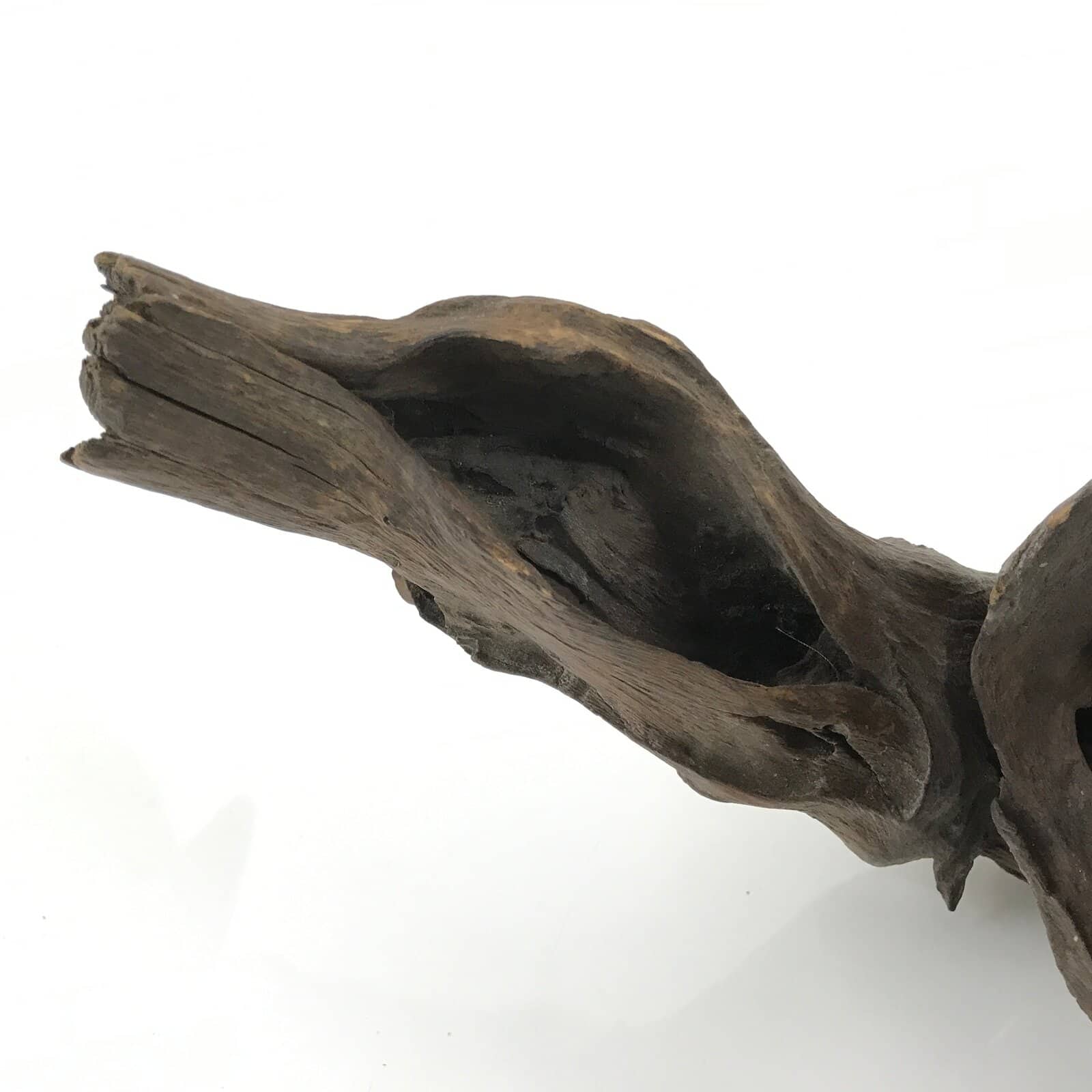 Japanese Natural Wooden Ikebana Display Stand Vtg Unique Flower Vase Kadai WT542