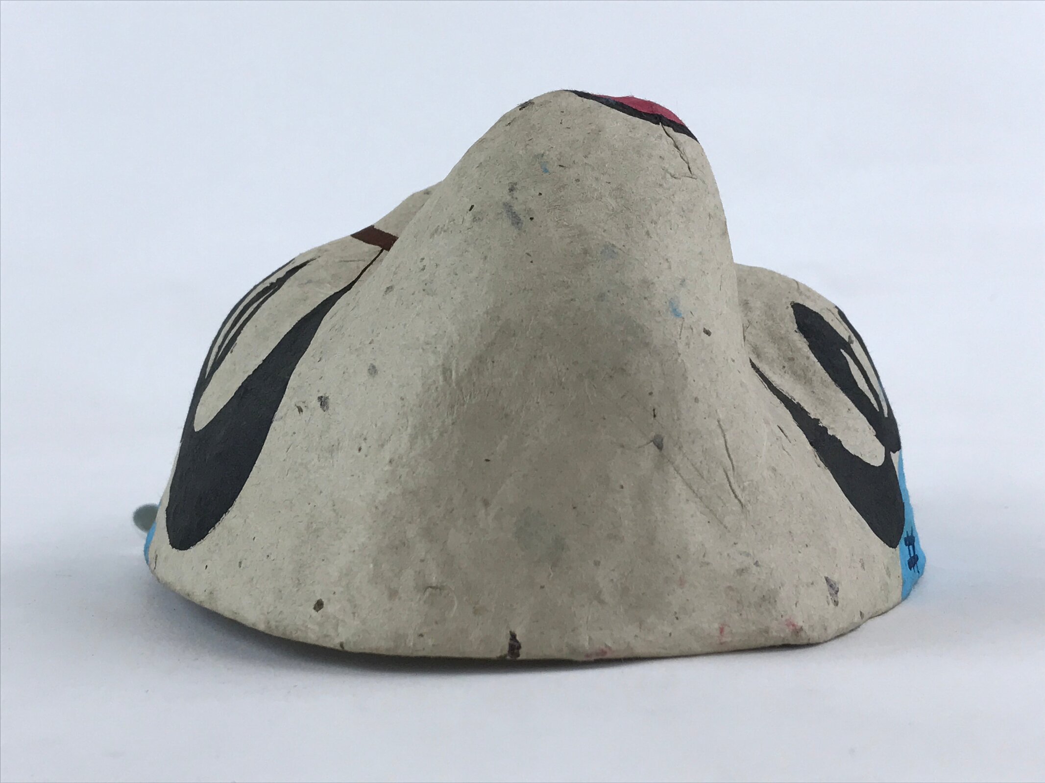 Japanese Paper Mask Hyottoko Vtg Dance Festival Show Performance Room Decor OM32