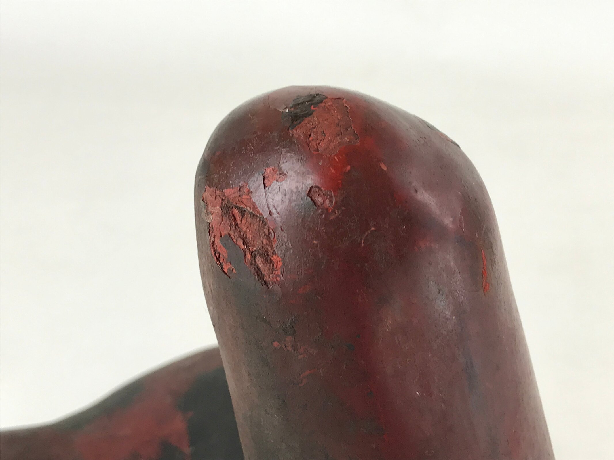 Japanese Paper Tengu Mask Vtg Dance Festival Show Performance Room Decor OM35