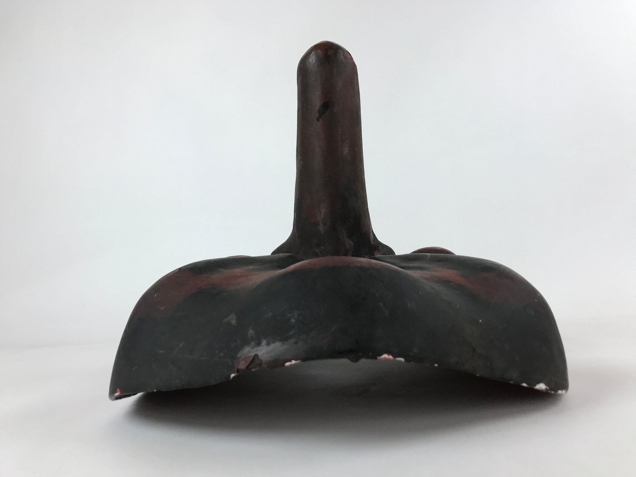 Japanese Paper Tengu Mask Vtg Dance Festival Show Performance Room Decor OM35