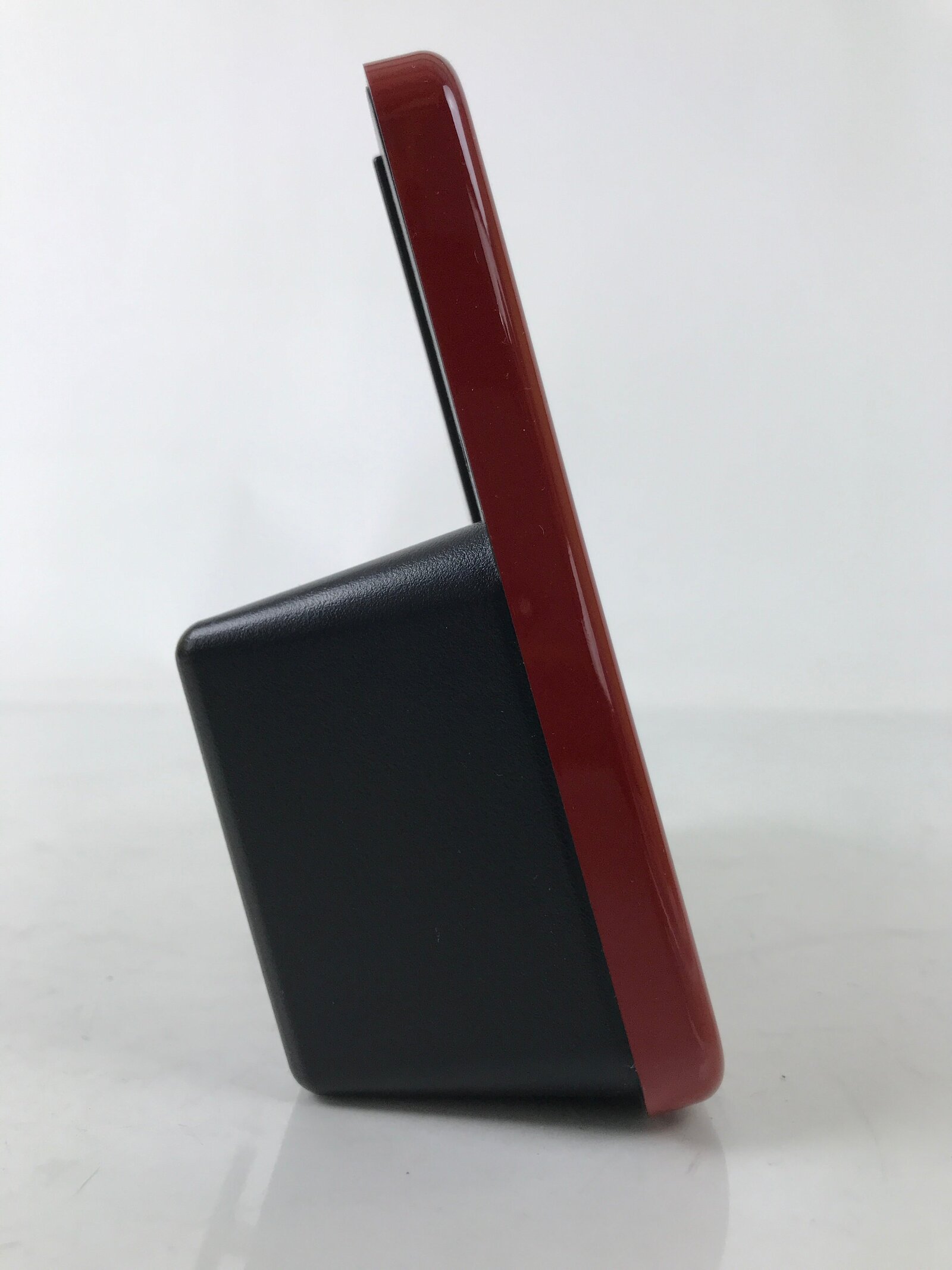 Japanese Photo Stand Vtg Hina Doll Accessory Sakura Red Gold Music Box ID615