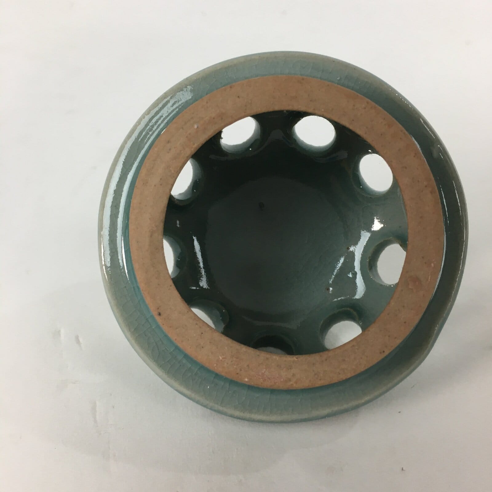 Japanese Porcelain Incense Burner Vtg Koro Butsudan Tea Ceremony BU648