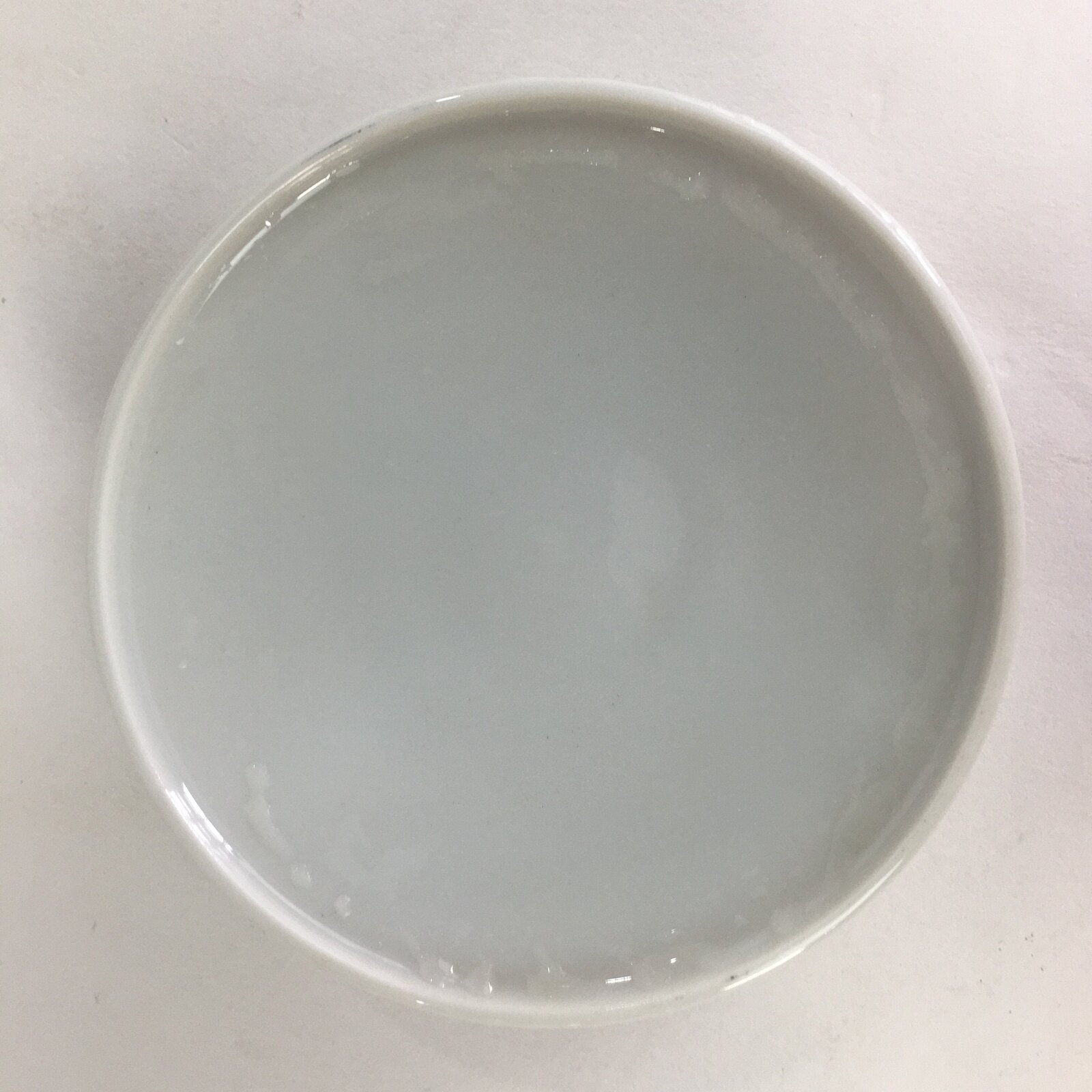 Japanese Porcelain Lidded Soup Bowl Cup Vtg Chawanmushi Red Bamboo PP526