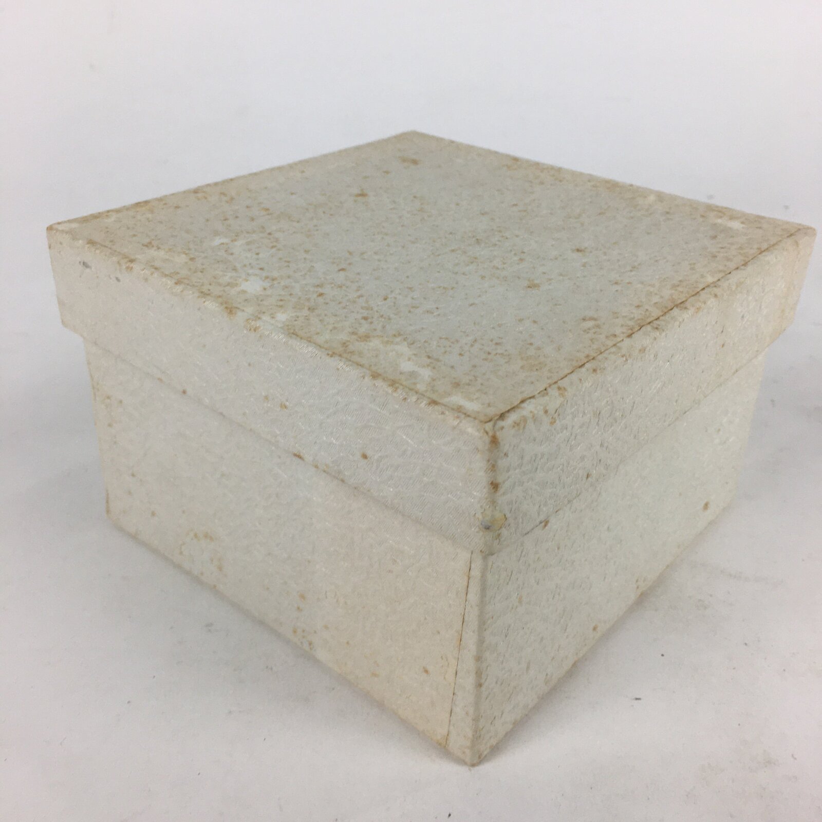 Japanese Porcelain Rice Bowl Vtg Chawan Boxed Pottery Light Blue White PX605