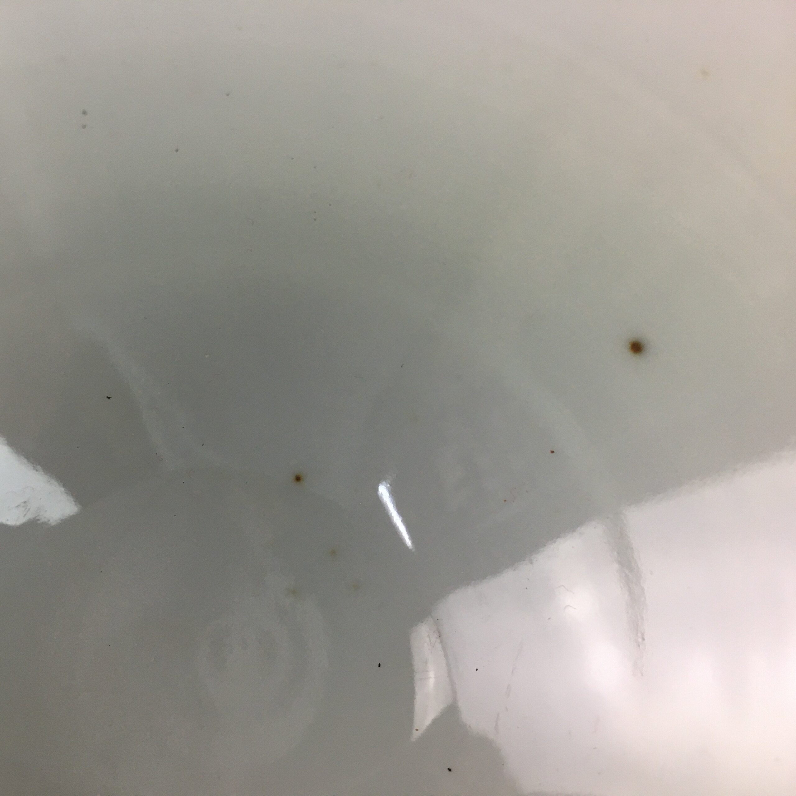 Japanese Porcelain Rice Bowl Vtg Chawan Plaid Black Gold Red PP286