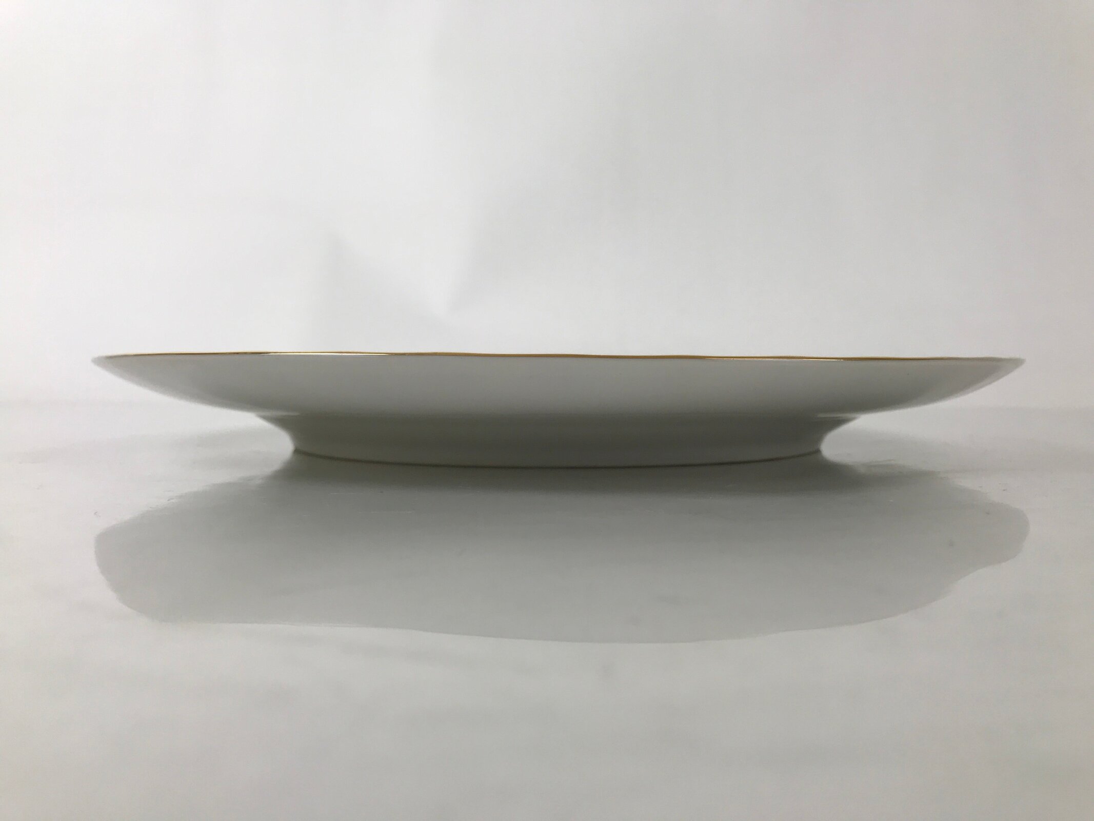 Japanese Porcelain Serving Plate Vtg Round Large Pink Rose Floral Leaf Y263